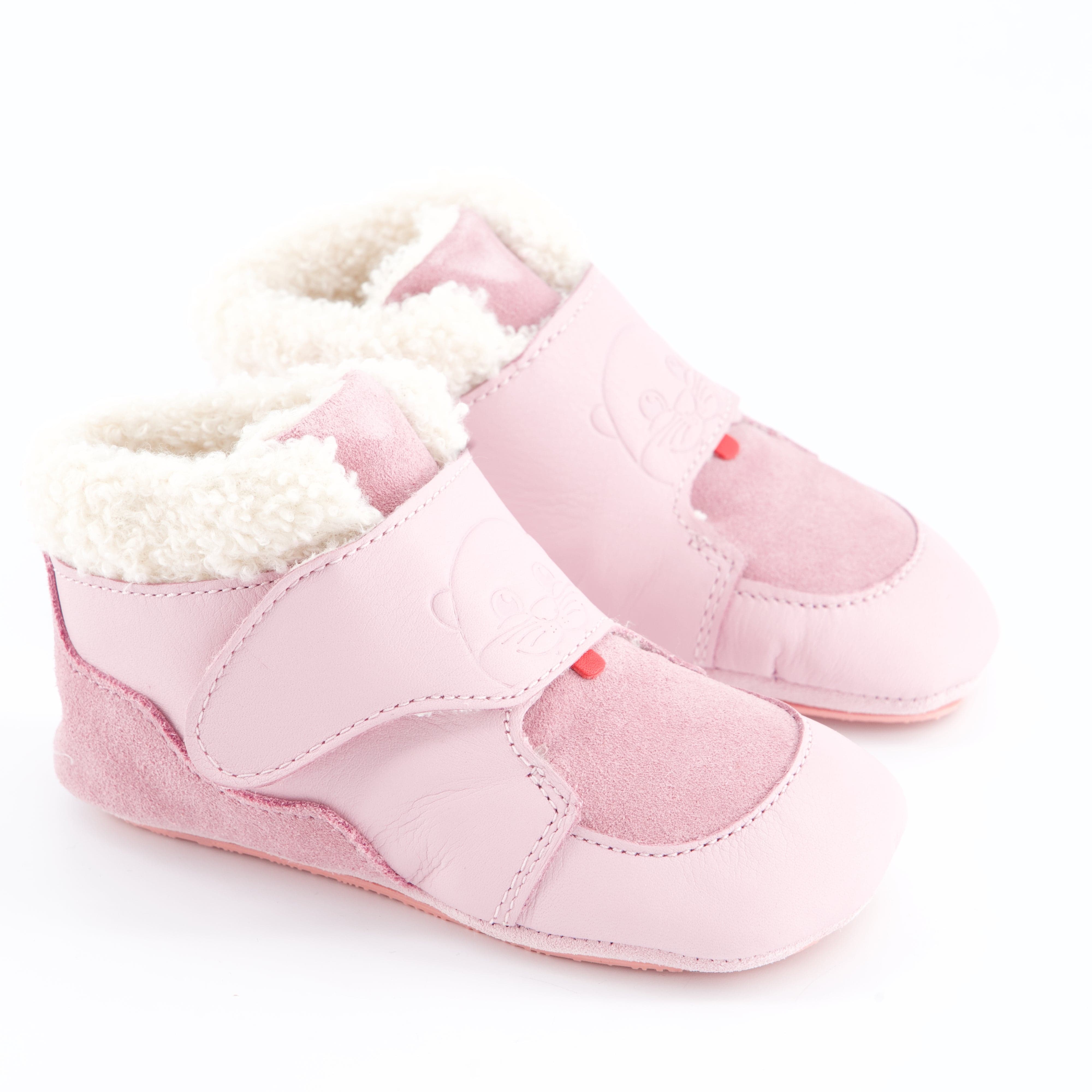 Affenzahn Mädchenschuhe - Hausschuh Hausschuh Leder Growy Otter
