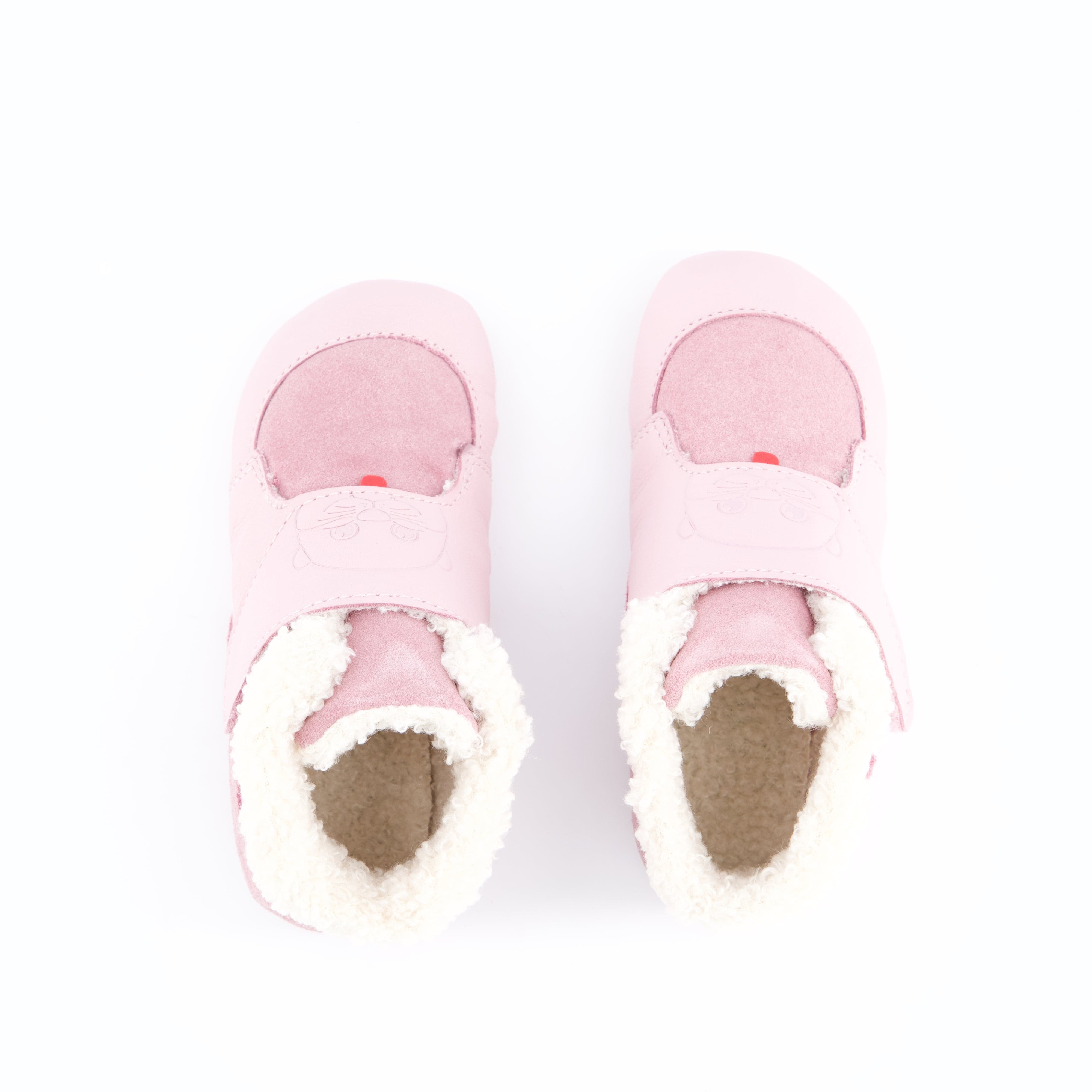 Affenzahn Mädchenschuhe - Hausschuh Hausschuh Leder Growy Otter