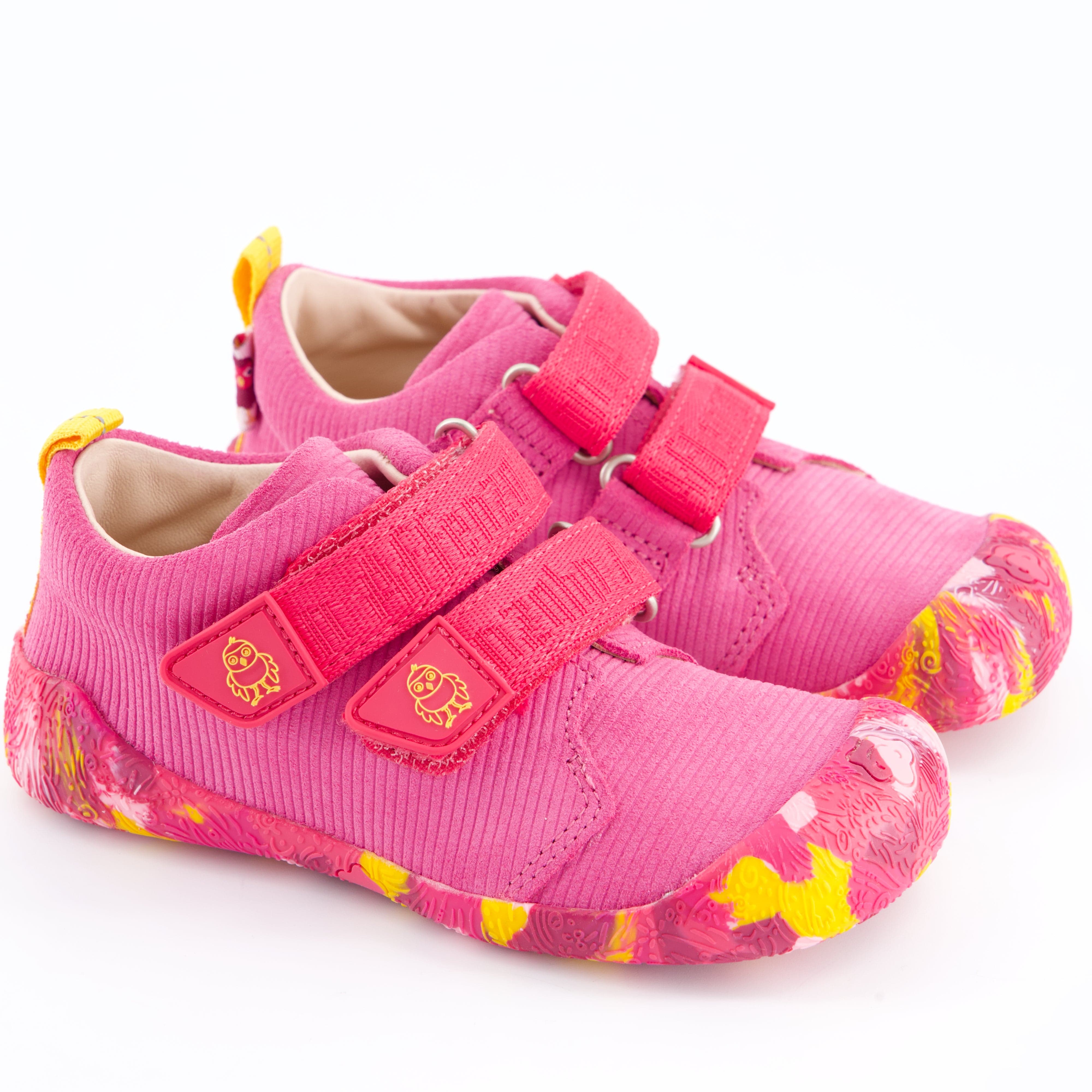 Affenzahn Mädchenschuhe - Lauflernschuh Lauflernschuh Lauflerner Leder Walky Vogel
