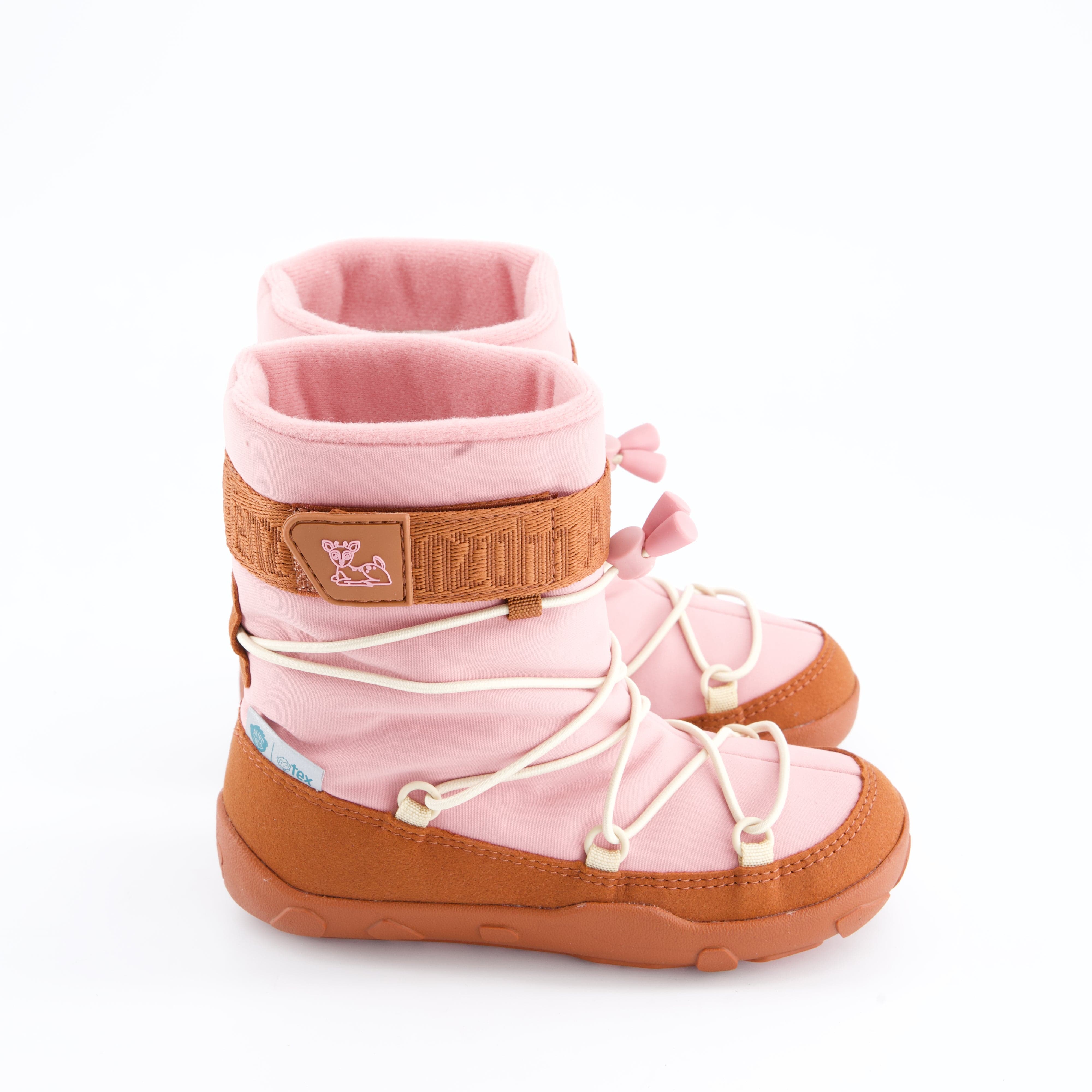Affenzahn Mädchenschuhe - Winterstiefel Winterstiefel Vegan Snowy Reh