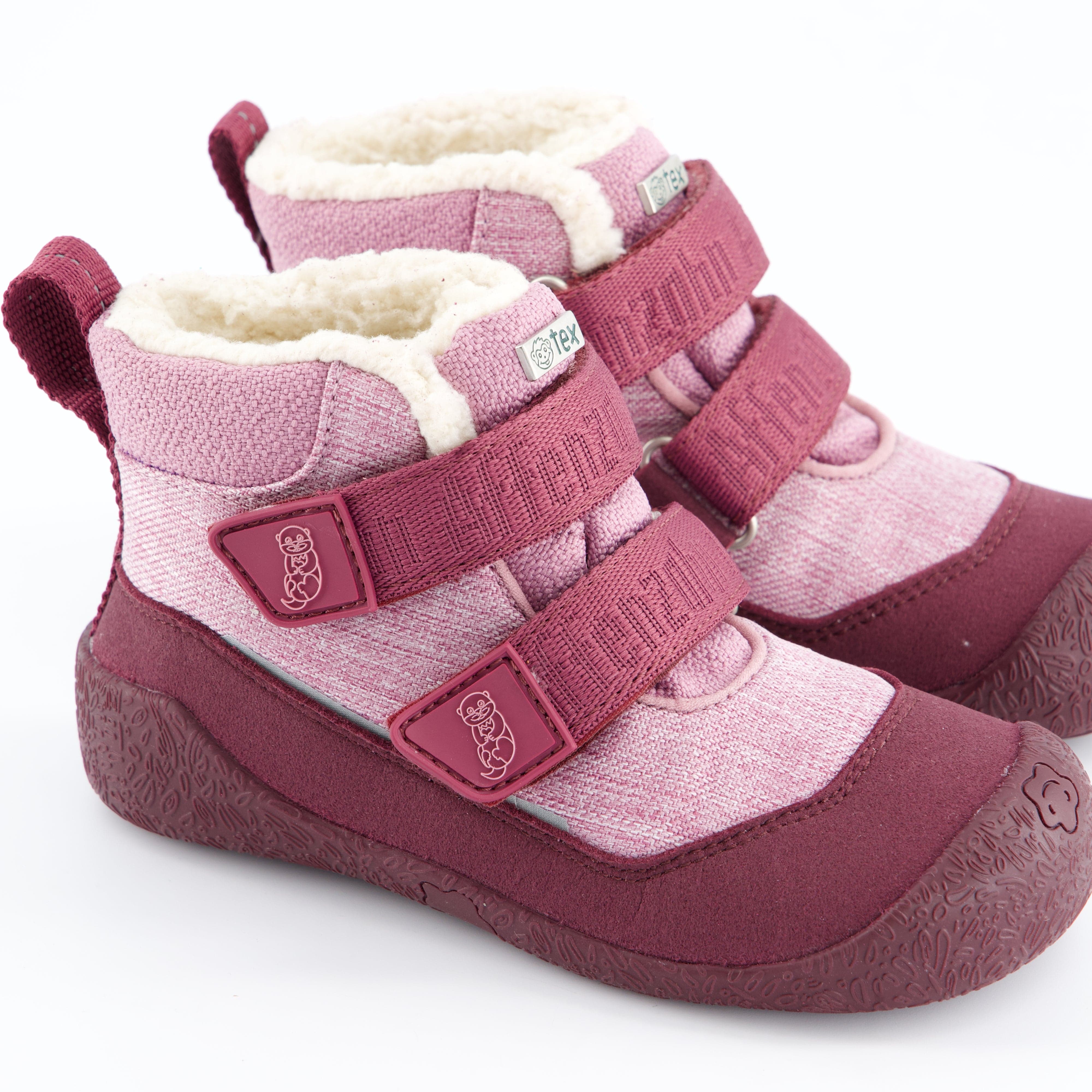 Affenzahn Mädchenschuhe - Winterstiefel Winterstiefel Vegan Snuggy Otter