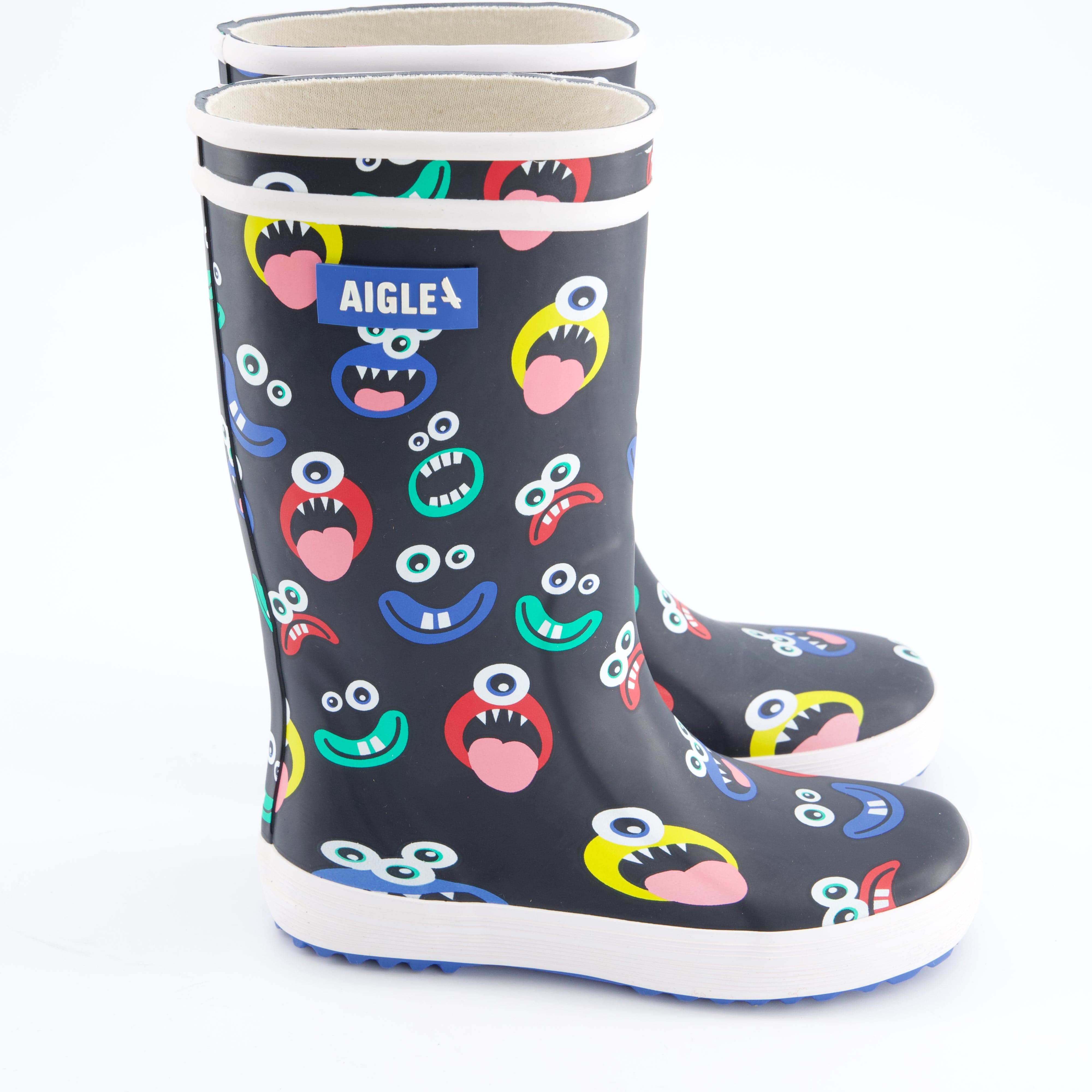 AIGLE Burschenschuhe - Gummistiefel, Gummistiefel Lolly Pop Play Monster