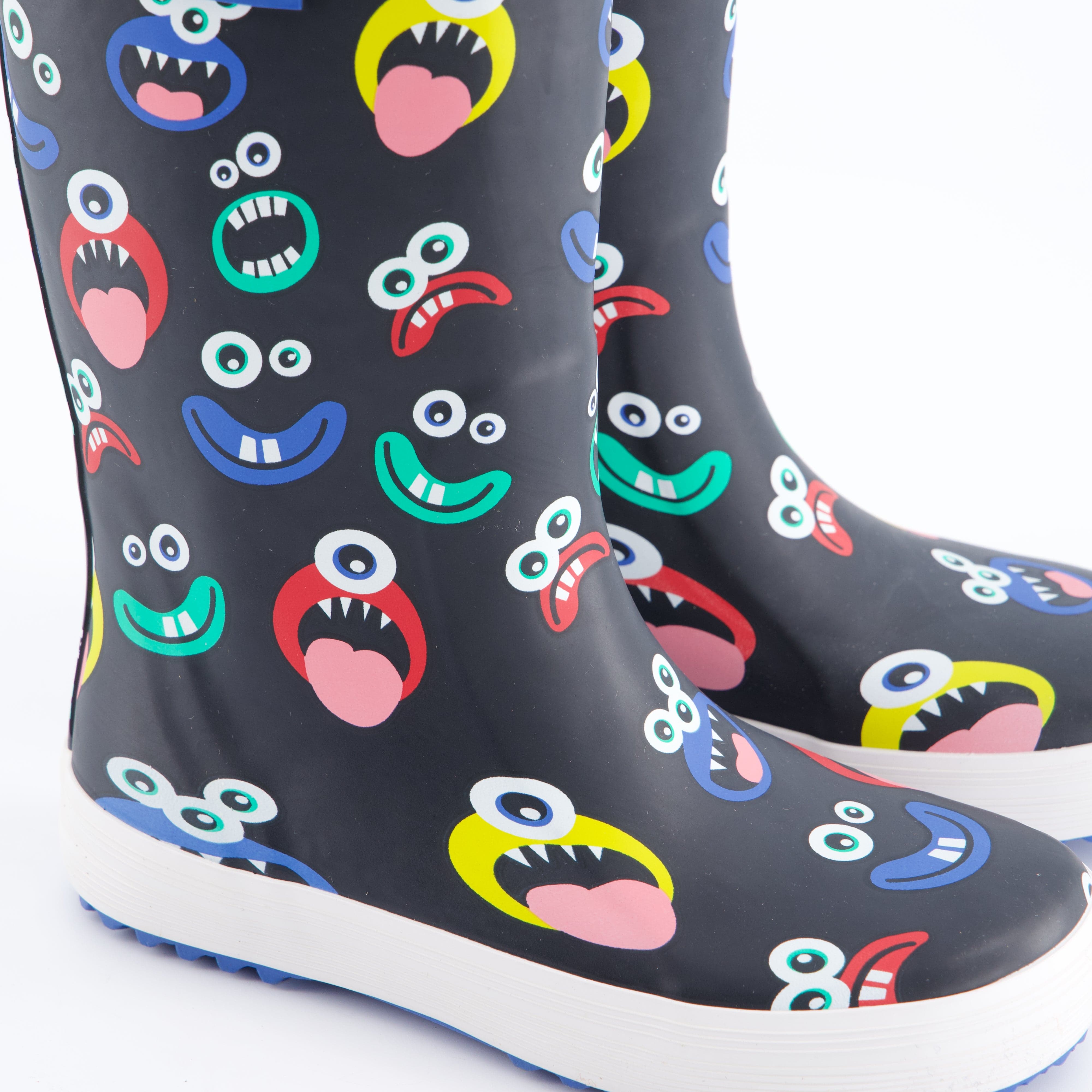 AIGLE Burschenschuhe - Gummistiefel, Gummistiefel Lolly Pop Play Monster
