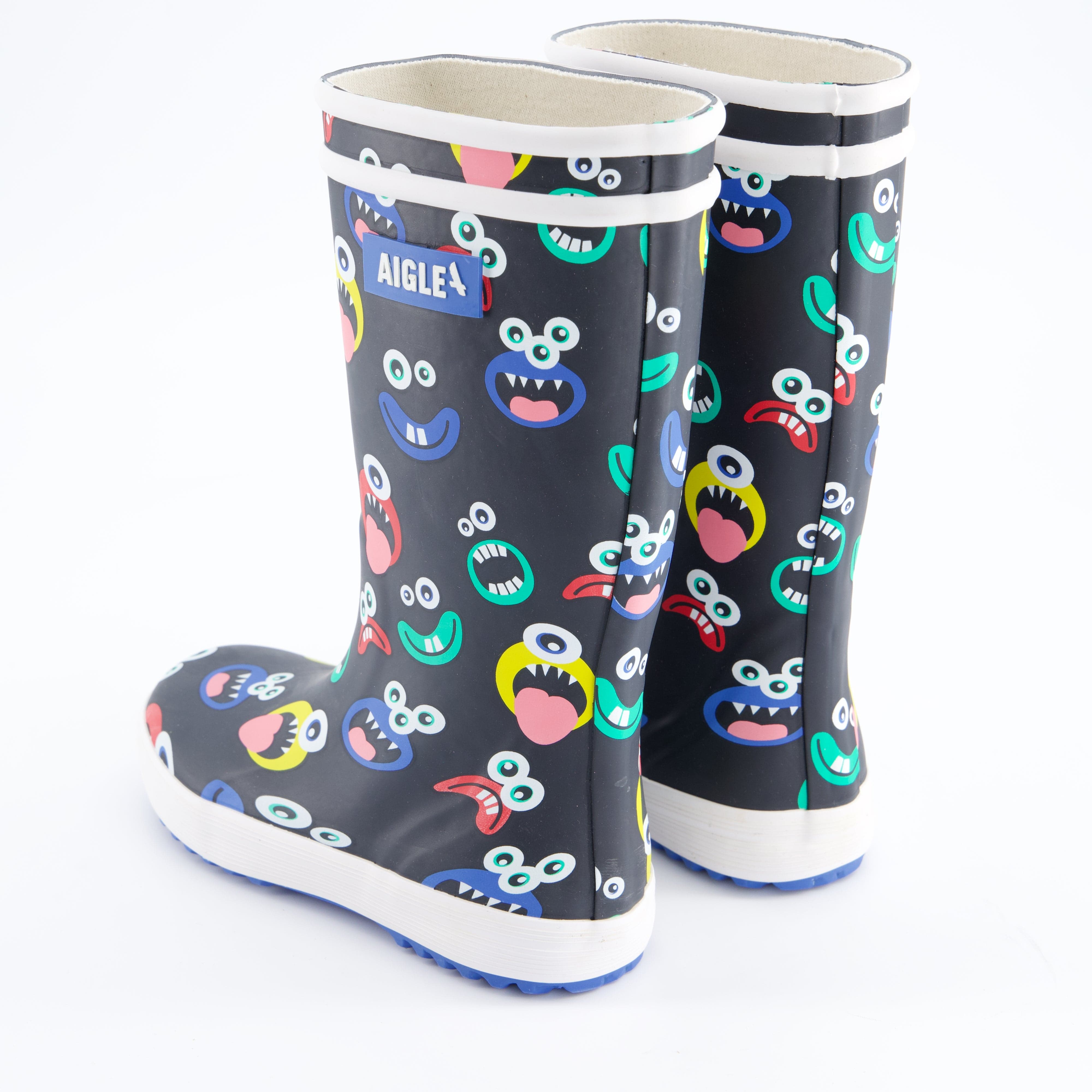 AIGLE Burschenschuhe - Gummistiefel, Gummistiefel Lolly Pop Play Monster