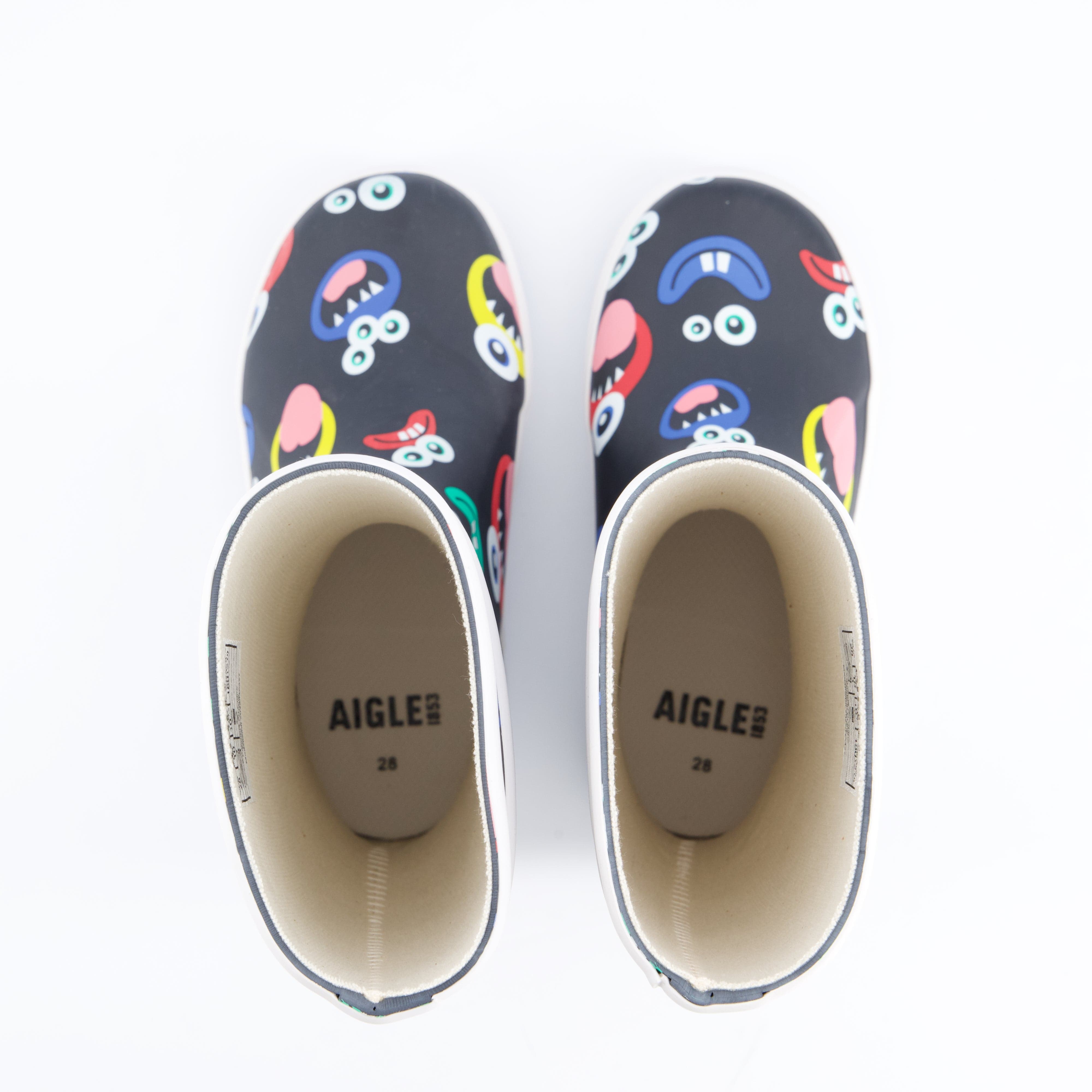 AIGLE Burschenschuhe - Gummistiefel, Gummistiefel Lolly Pop Play Monster