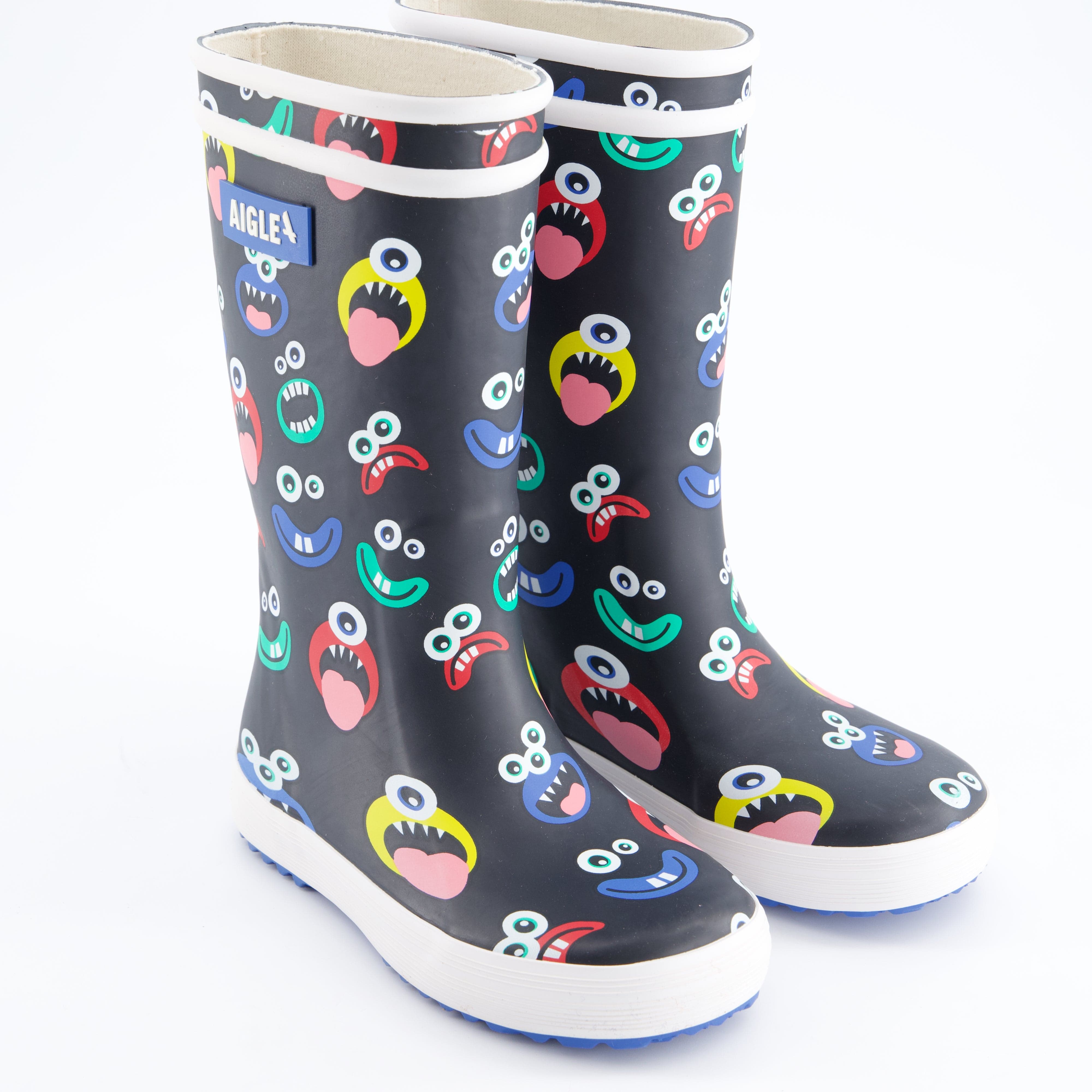 AIGLE Burschenschuhe - Gummistiefel, Gummistiefel Lolly Pop Play Monster