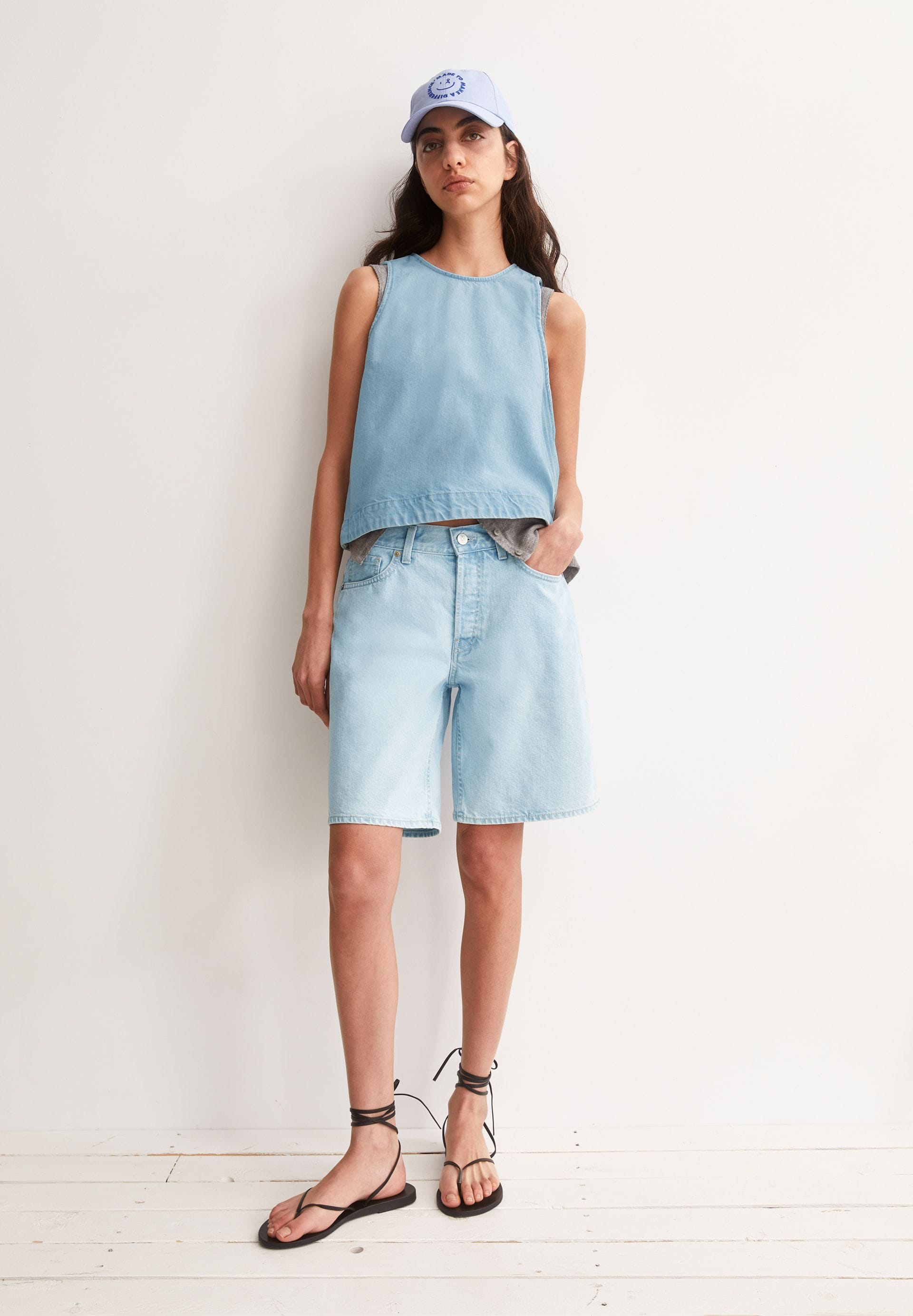 ARMEDANGELS Bekleidung Damen - Hose Hose Thaalina Denim Short