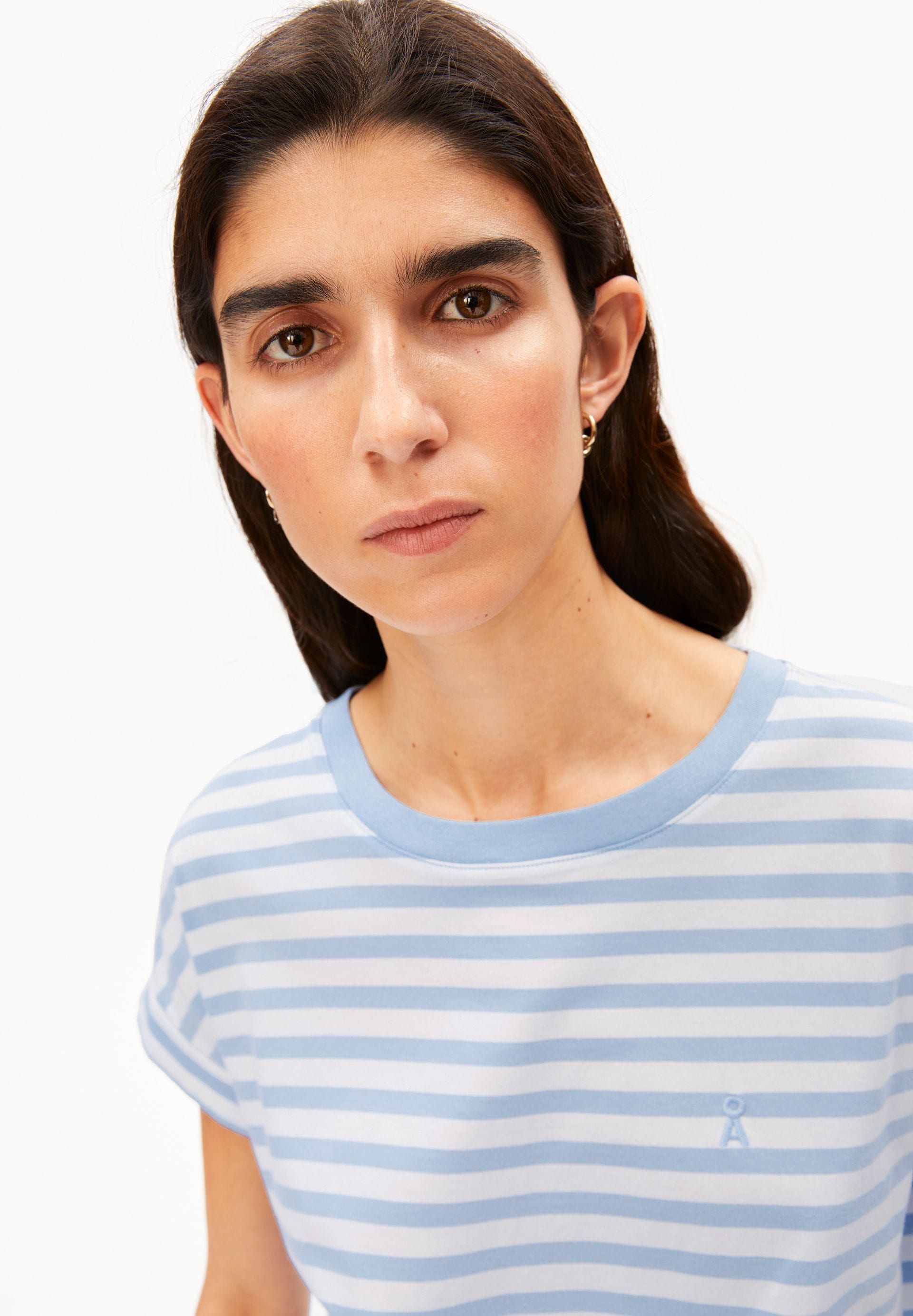 ARMEDANGELS Bekleidung Damen - Oberteil Oberteil Idaara Stripe T-Shirt
