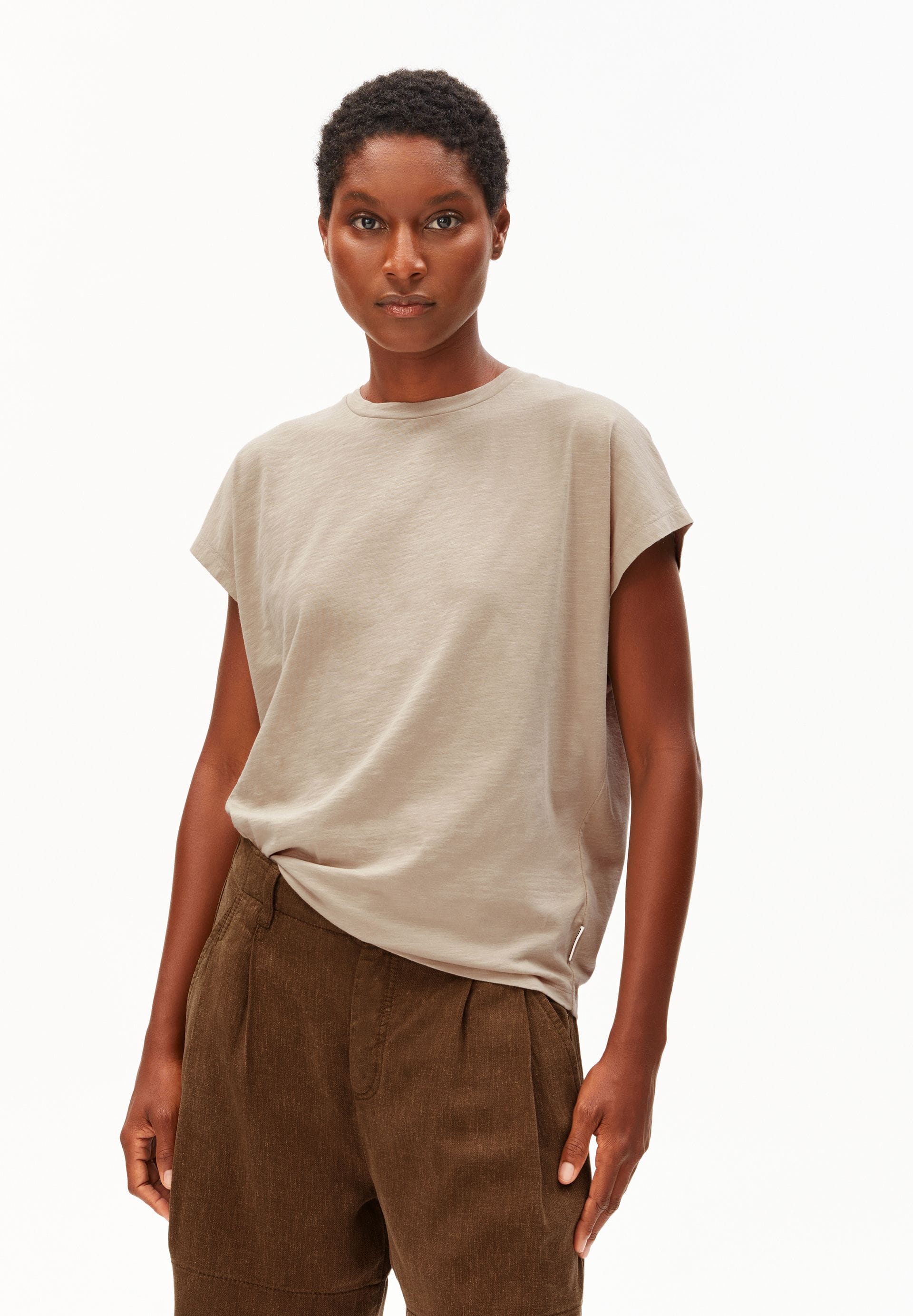 ARMEDANGELS Bekleidung Damen - Oberteil Oberteil Slub Jersey T-Shirt