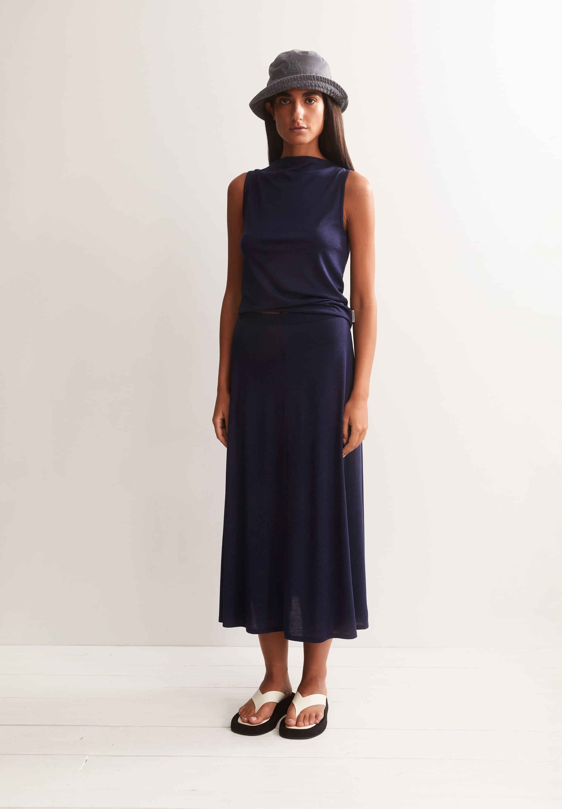 ARMEDANGELS Bekleidung Damen - Rock Rock ILENIAA LARAA MIDI SKIRT