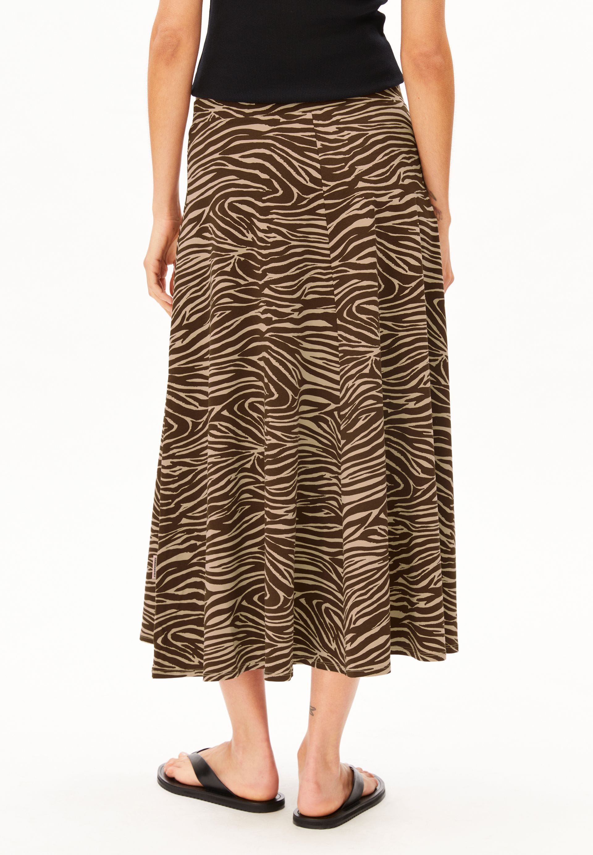 ARMEDANGELS Bekleidung Damen - Rock Rock Ileniaa Laraa Zebra print