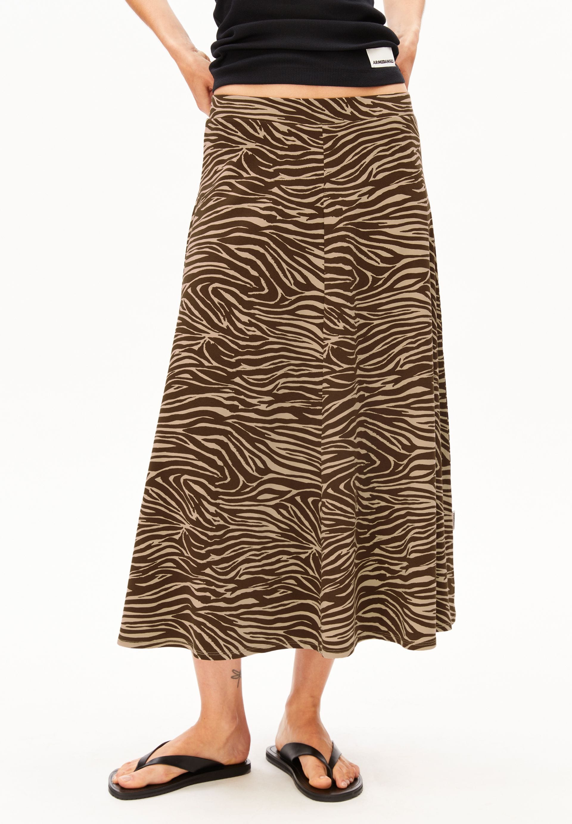 ARMEDANGELS Bekleidung Damen - Rock Rock Ileniaa Laraa Zebra print