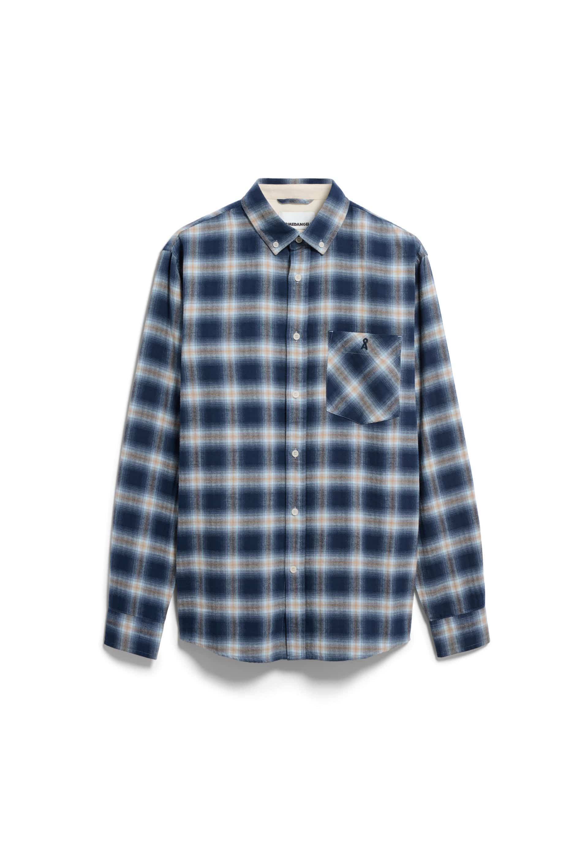 ARMEDANGELS Bekleidung Herren - Oberteil Oberteil Cotton Check LS Short