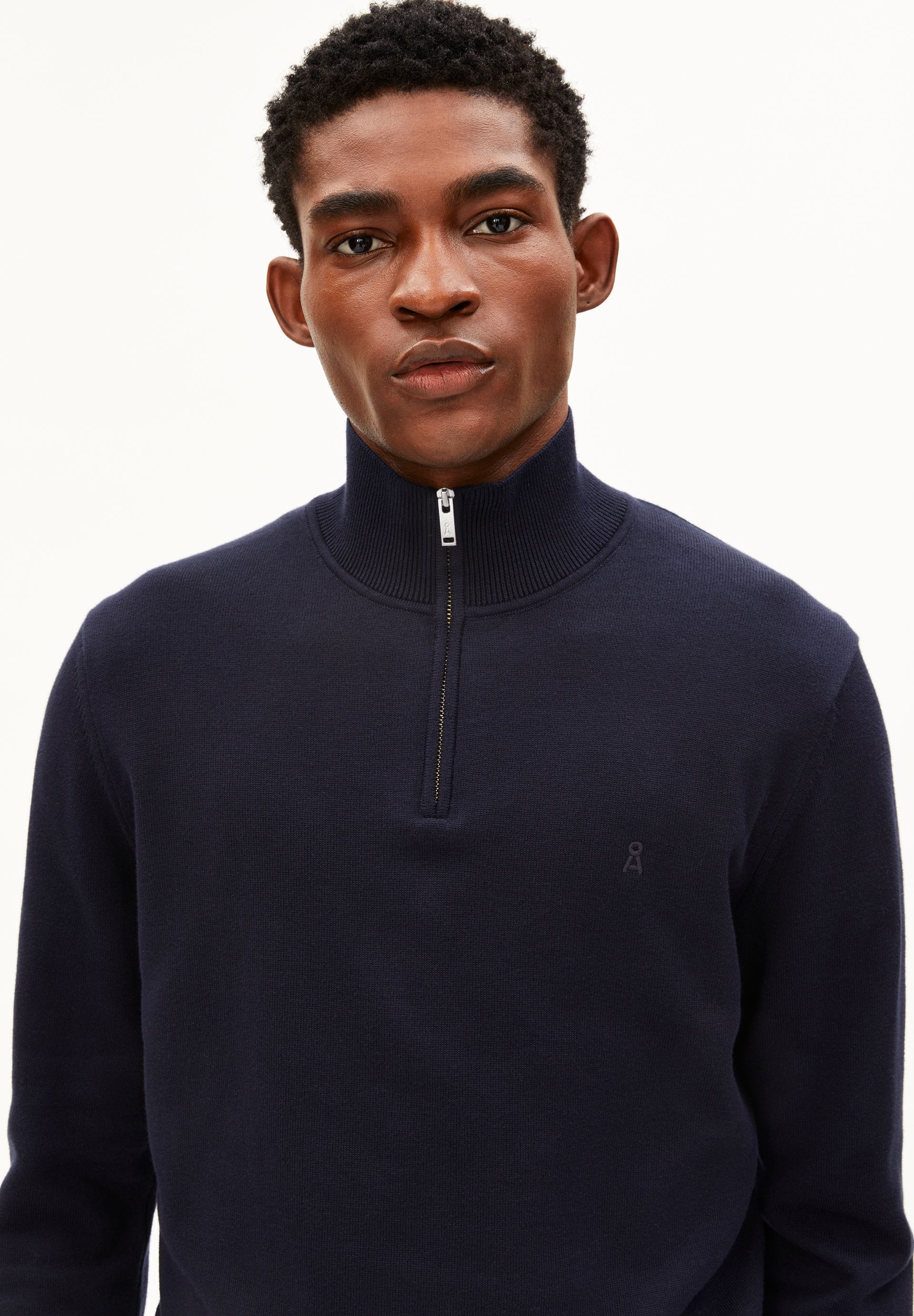 ARMEDANGELS Bekleidung Herren - Oberteil Oberteil Faabes Half Zip Knit Sweater