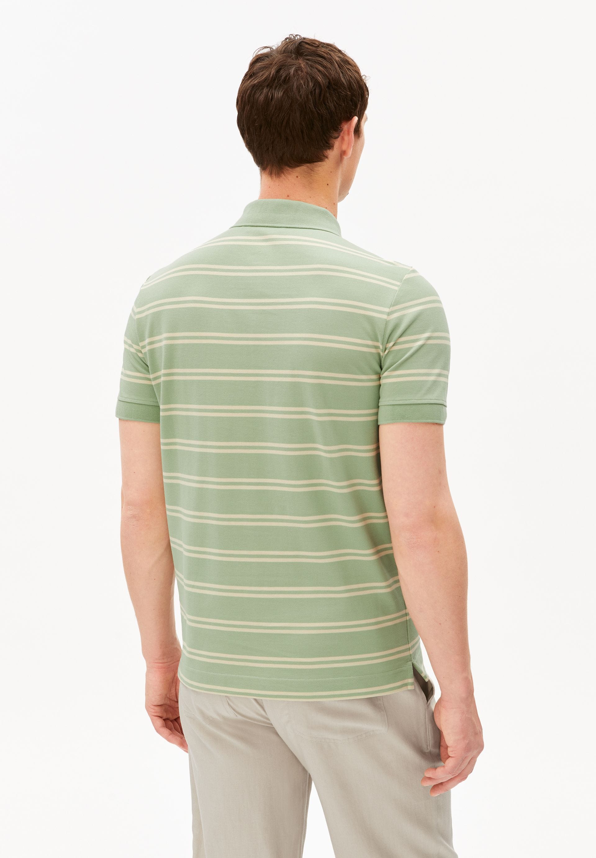 ARMEDANGELS Bekleidung Herren - Oberteil Oberteil Striped Polo Shirt
