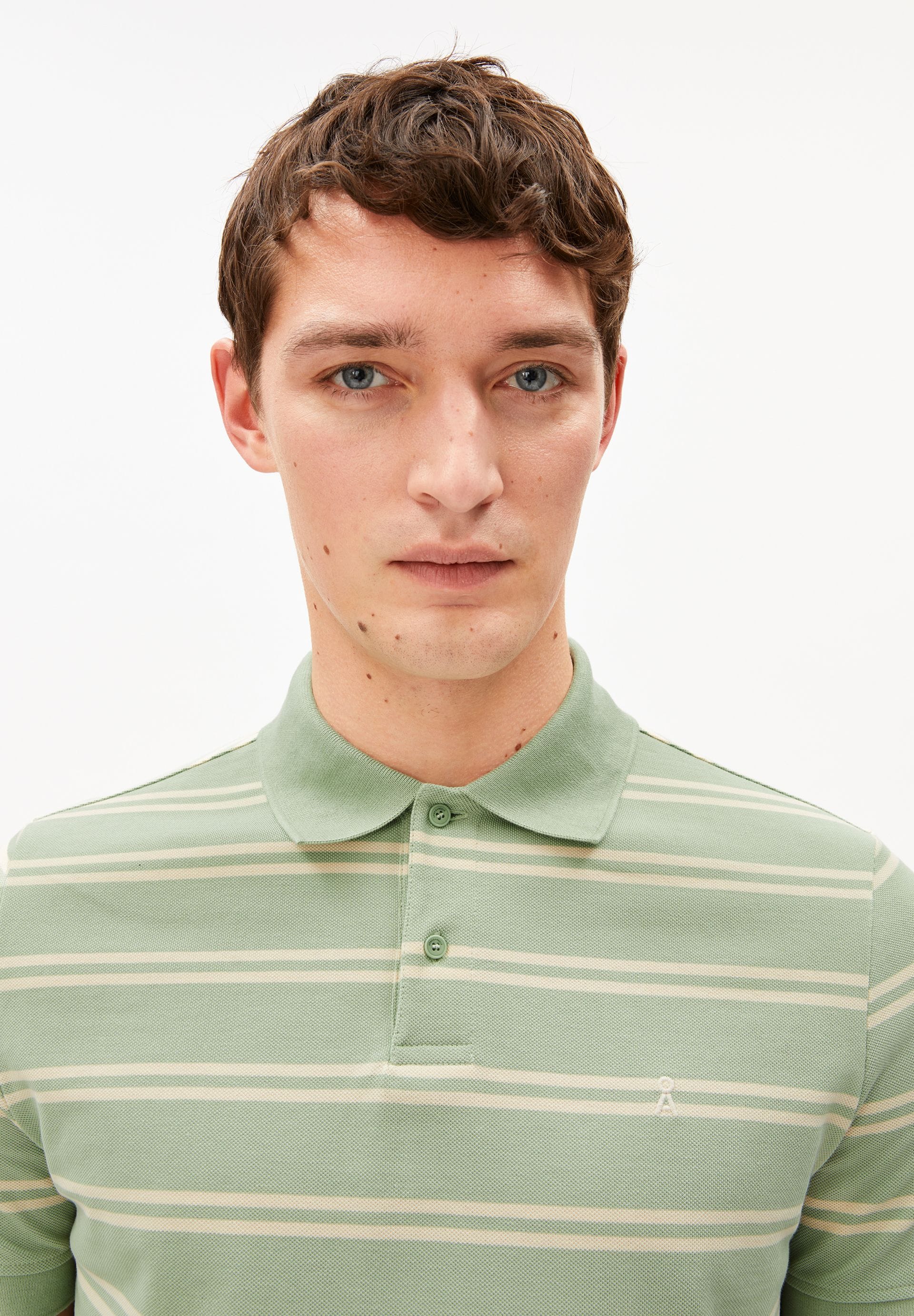 ARMEDANGELS Bekleidung Herren - Oberteil Oberteil Striped Polo Shirt