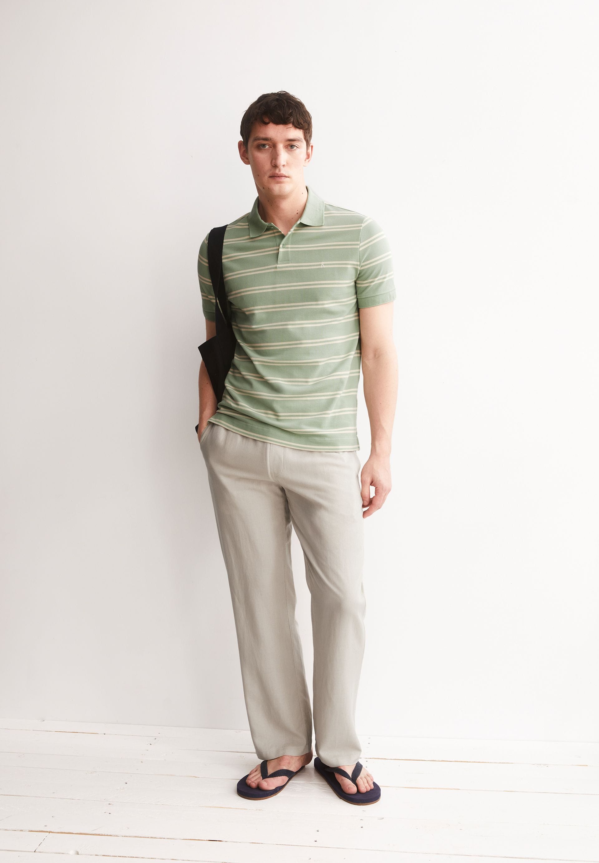 ARMEDANGELS Bekleidung Herren - Oberteil Oberteil Striped Polo Shirt