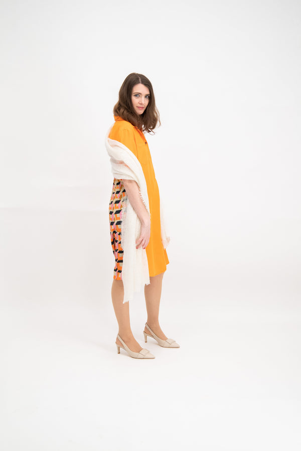 Asmus Outfit Kleid Orange Claudia #1