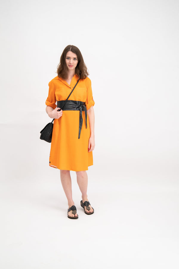 Asmus Outfit Kleid Orange Claudia #3