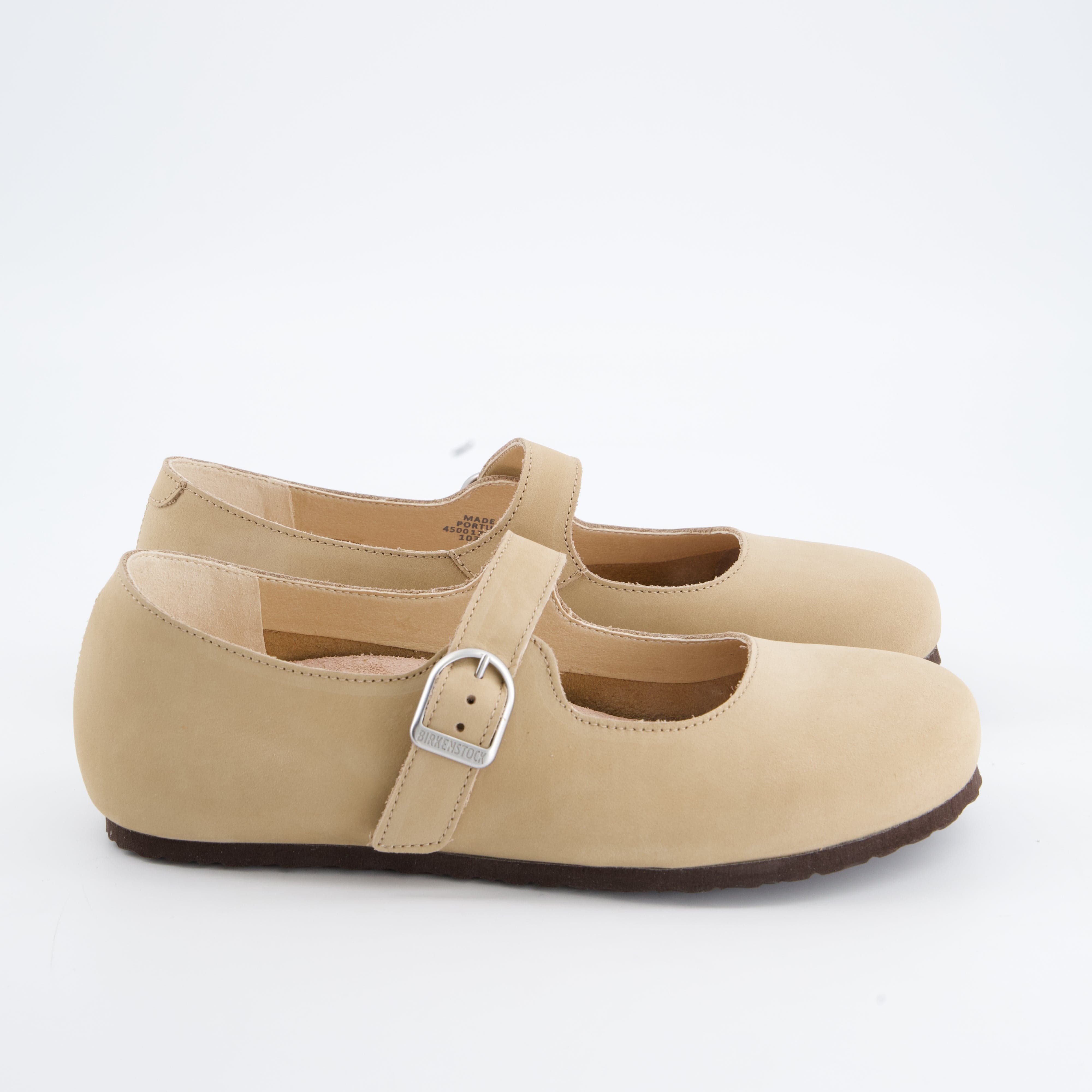 BIRKENSTOCK Damenschuhe - Ballerinas Ballerinas Santa Clarita Natural Leather