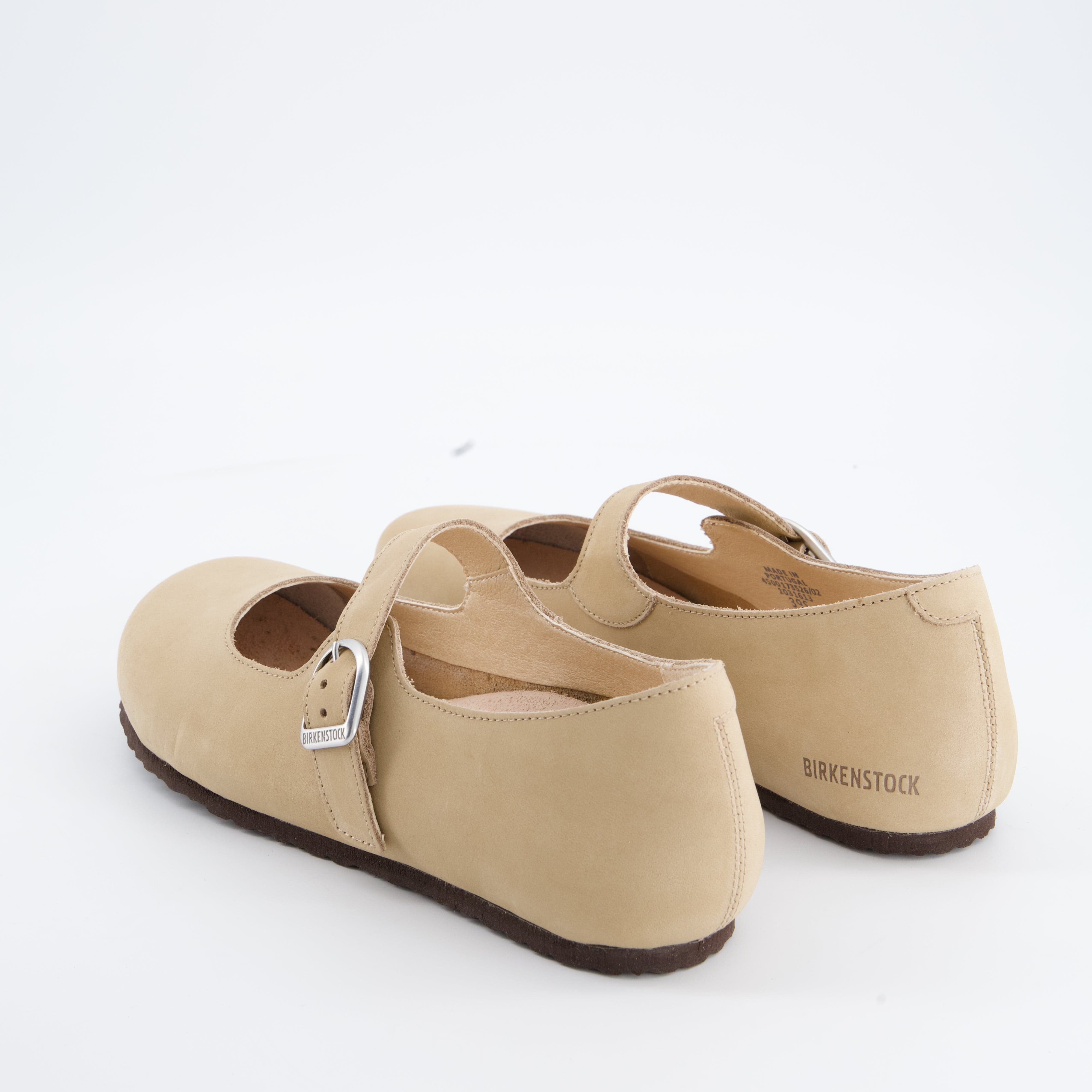 BIRKENSTOCK Damenschuhe - Ballerinas Ballerinas Santa Clarita Natural Leather