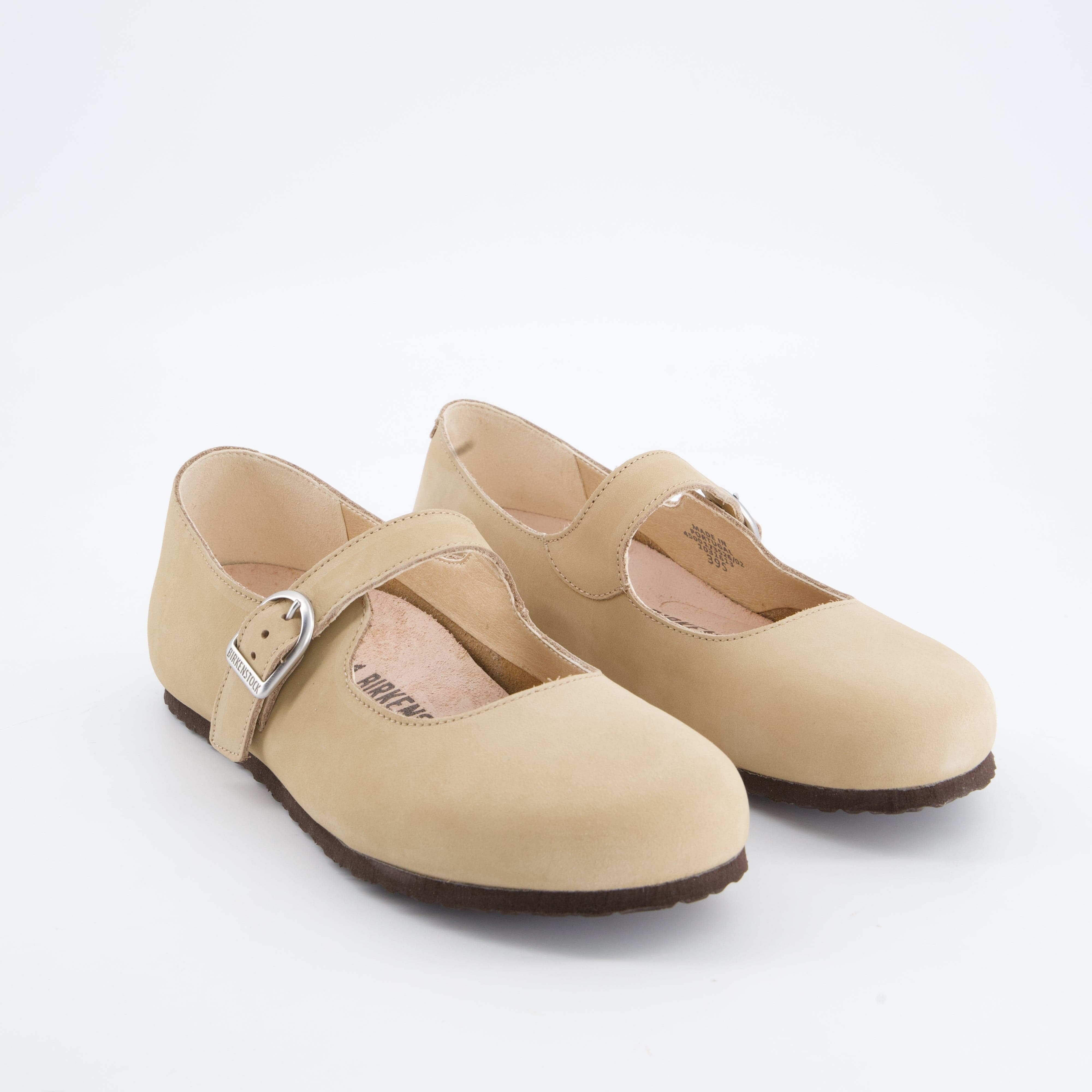 BIRKENSTOCK Damenschuhe - Ballerinas Ballerinas Santa Clarita Natural Leather