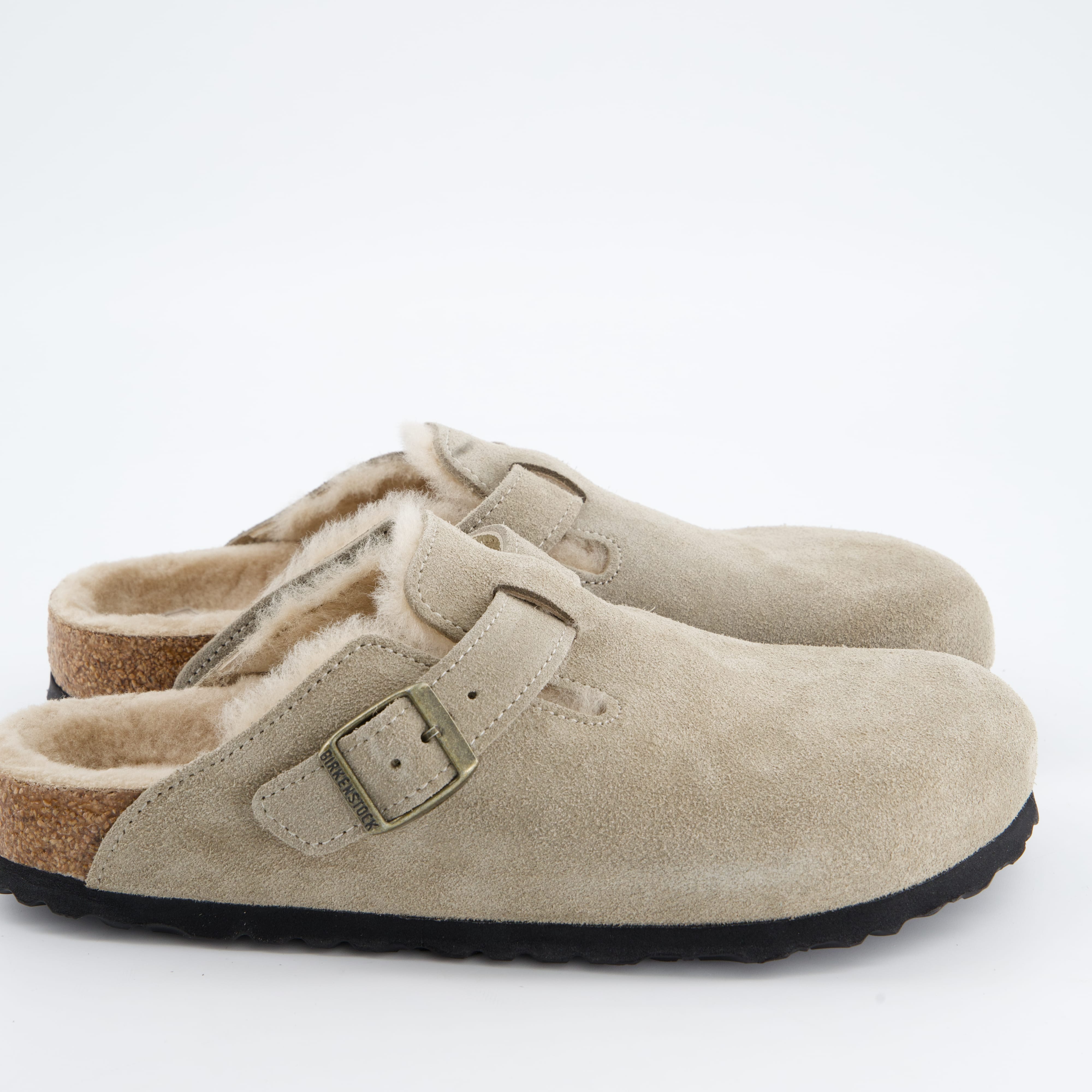 BIRKENSTOCK Damenschuhe - Hausschuhe Hausschuhe Boston