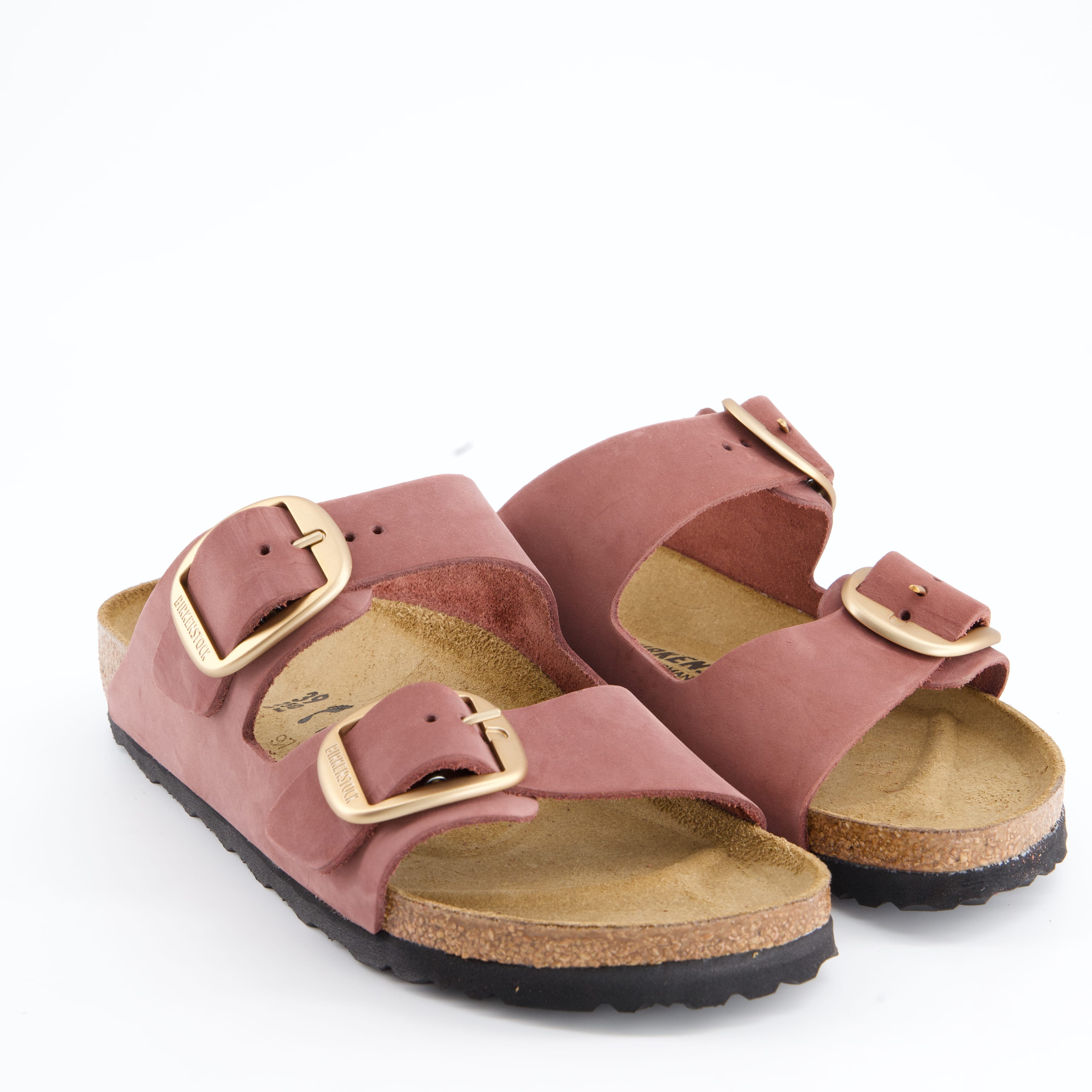 BIRKENSTOCK Damenschuhe - Pantoffel Pantoffel Arizona Big Buckle Nubuck Leather Women