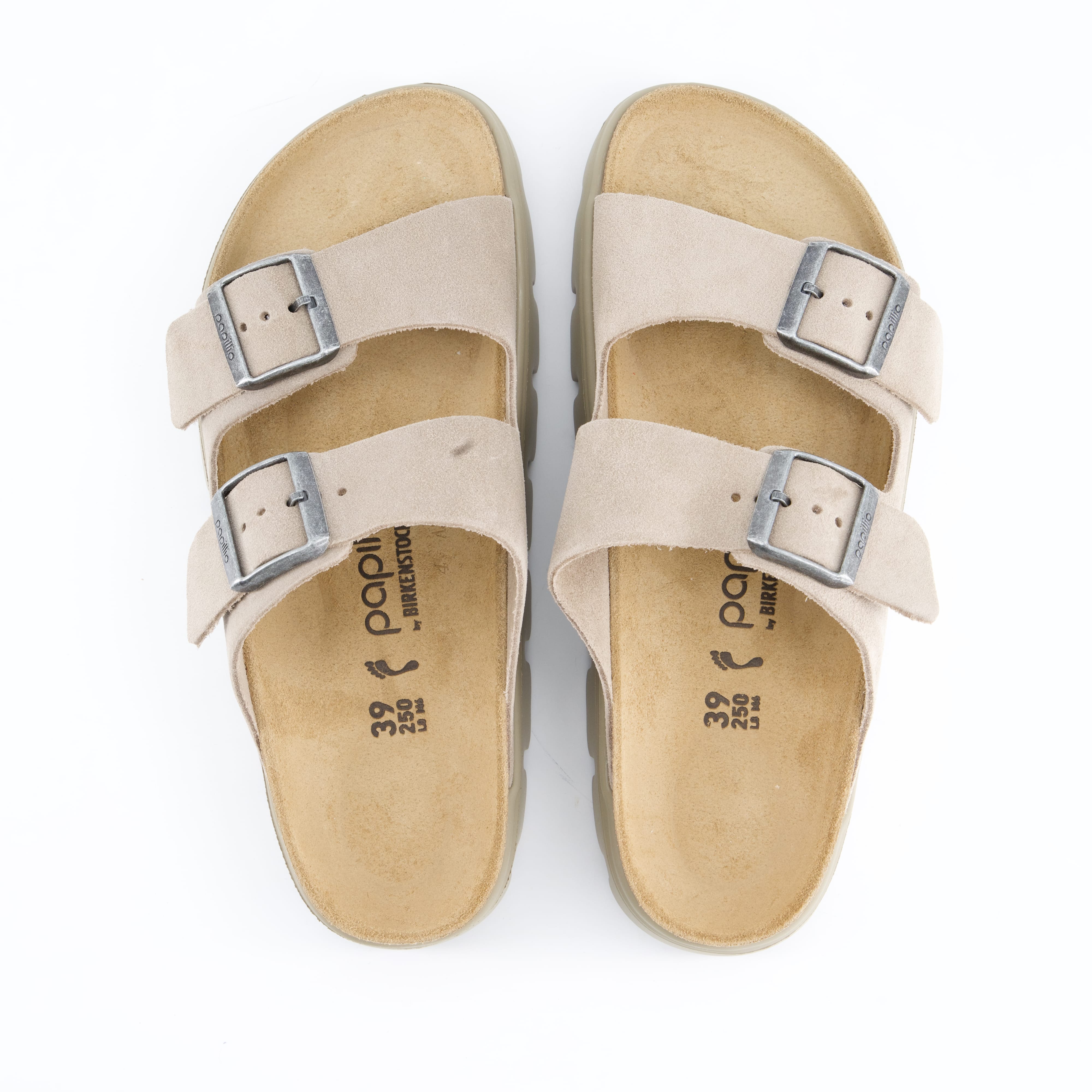 BIRKENSTOCK Damenschuhe - Pantoffel Pantoffel Arizona Chunky Suede Leather Women