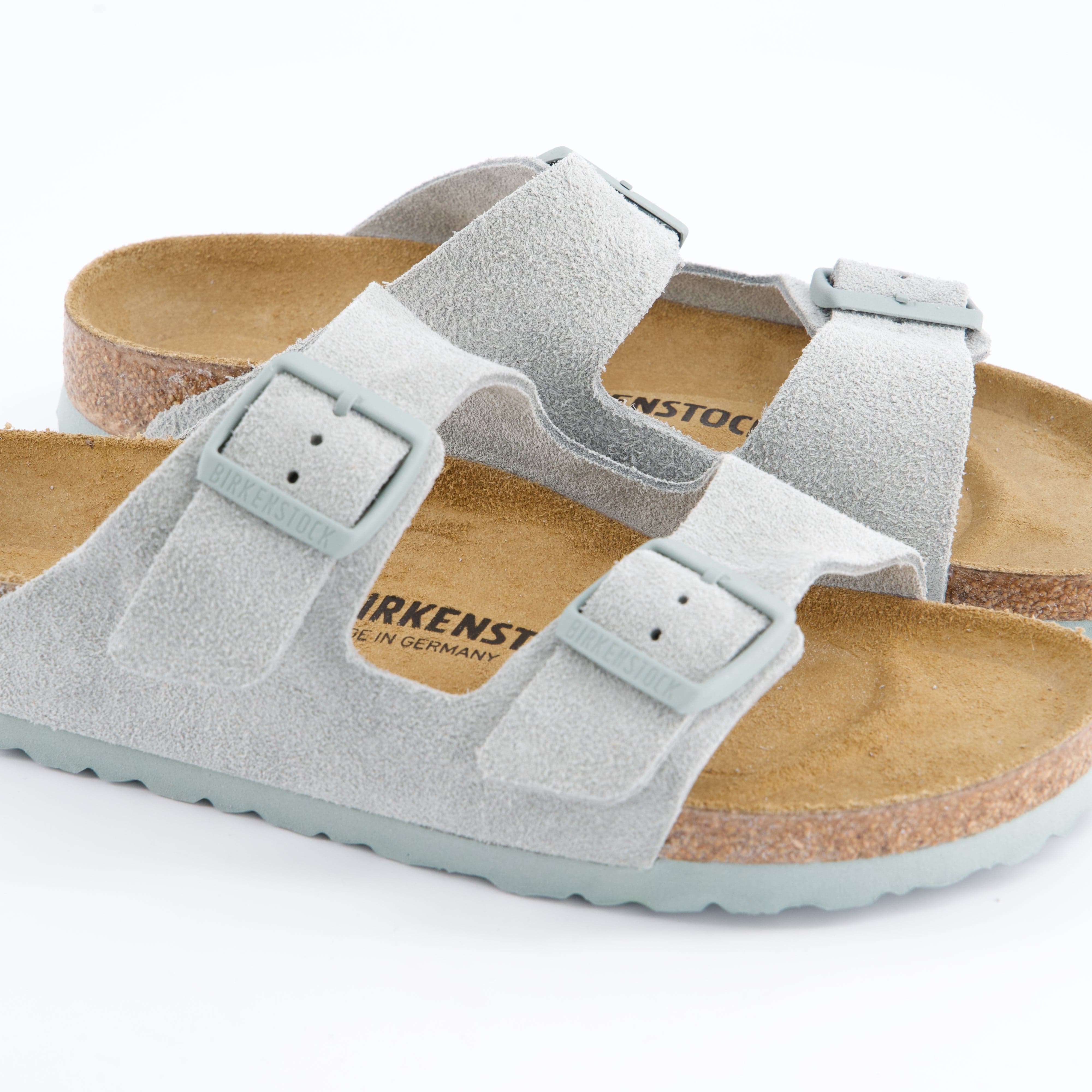 BIRKENSTOCK Damenschuhe - Pantoffel Pantoffel Arizona Suede Leather