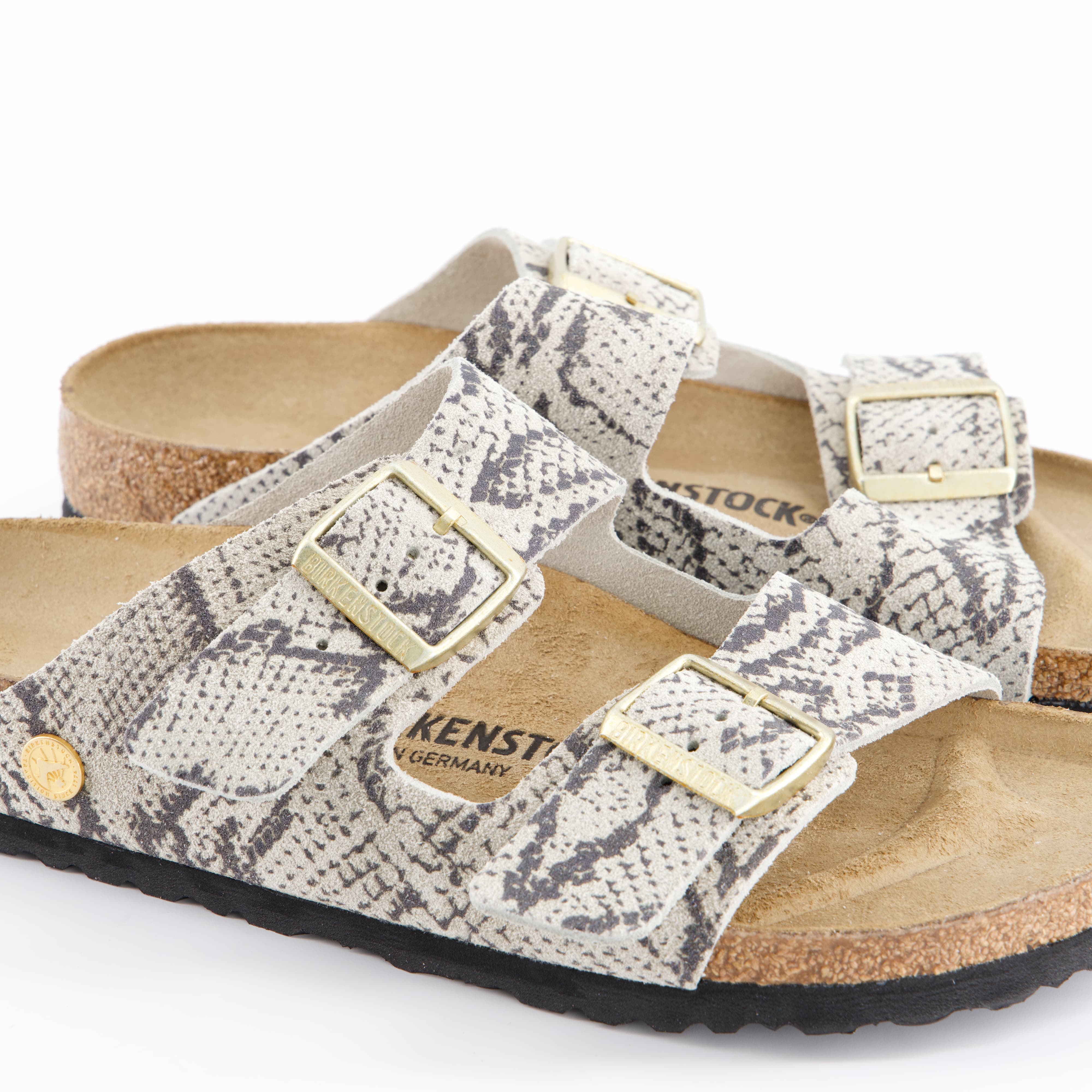 BIRKENSTOCK Damenschuhe - Pantoffel Pantoffel Arizona Suede Leather Women