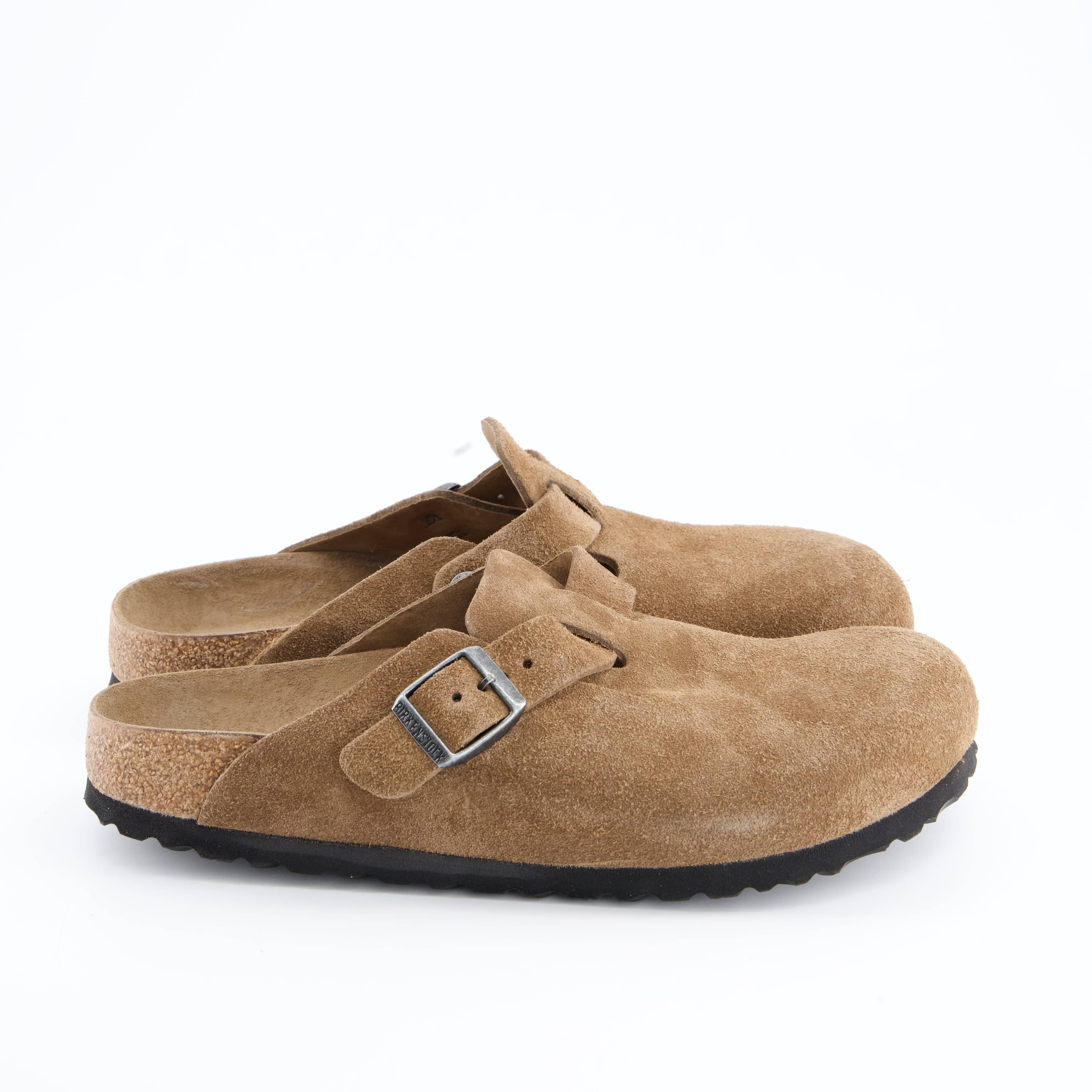 BIRKENSTOCK Damenschuhe - Pantoffel Pantoffel Boston SFB Suede