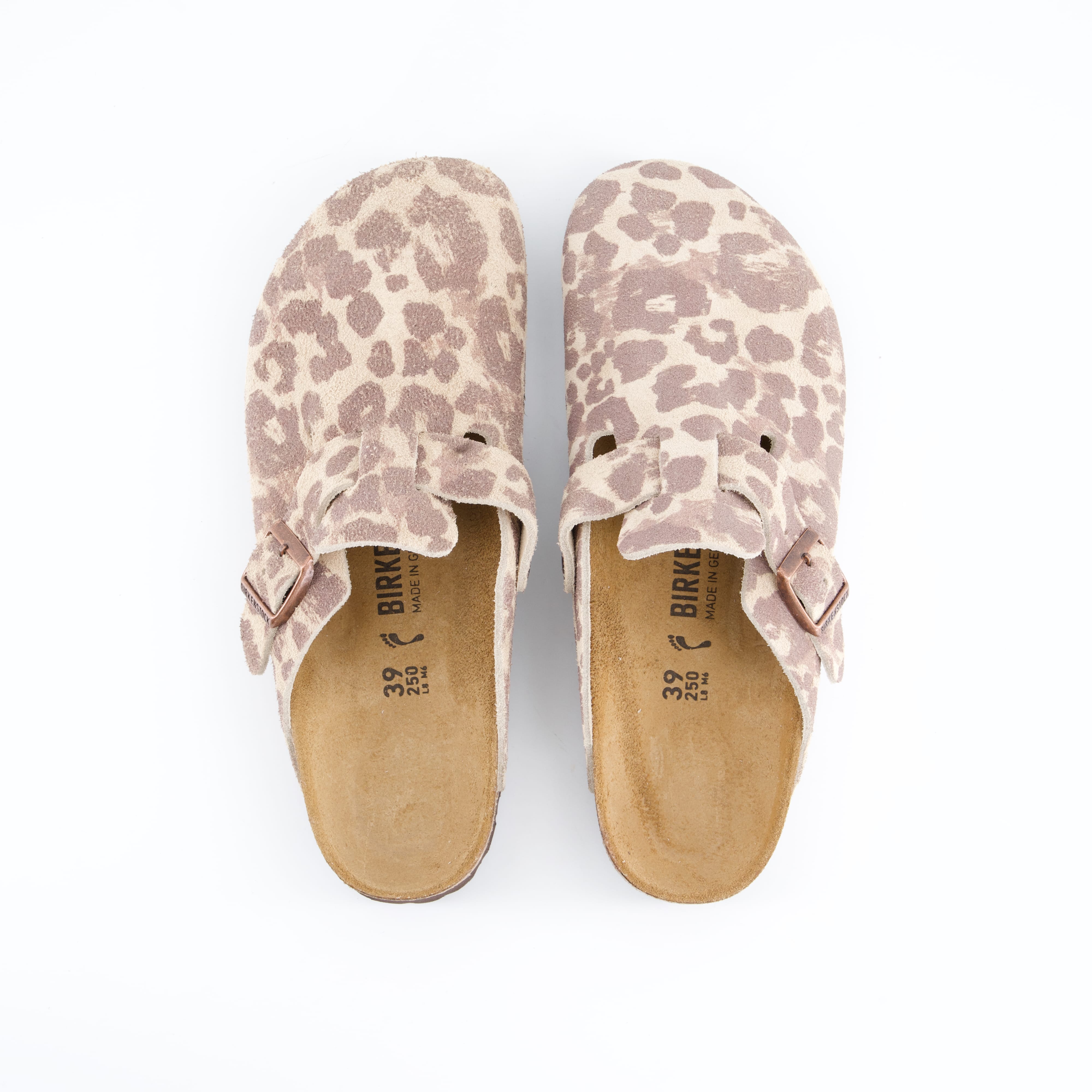 BIRKENSTOCK Damenschuhe - Pantoffel Pantoffel Boston Suede Leather Unisex