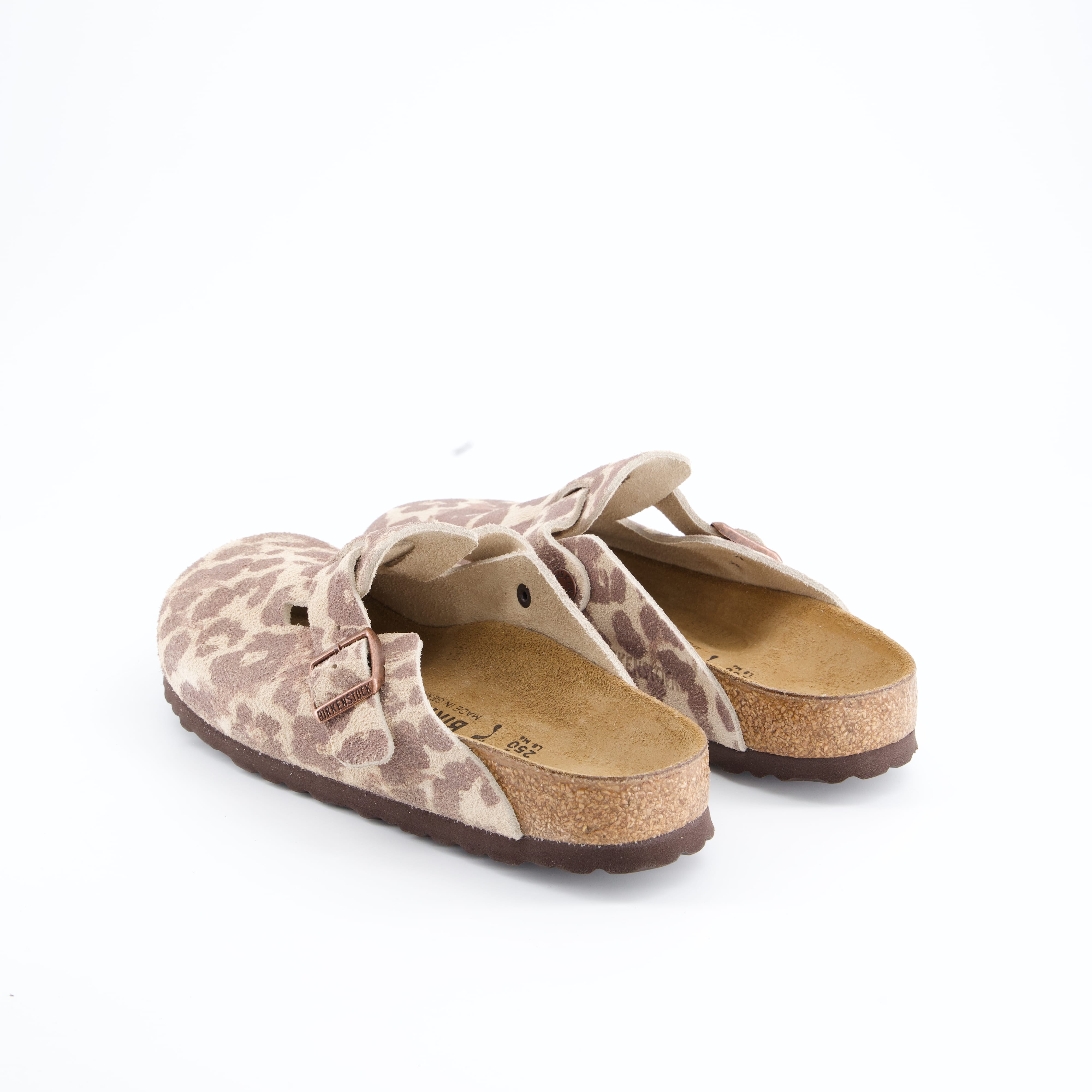 BIRKENSTOCK Damenschuhe - Pantoffel Pantoffel Boston Suede Leather Unisex