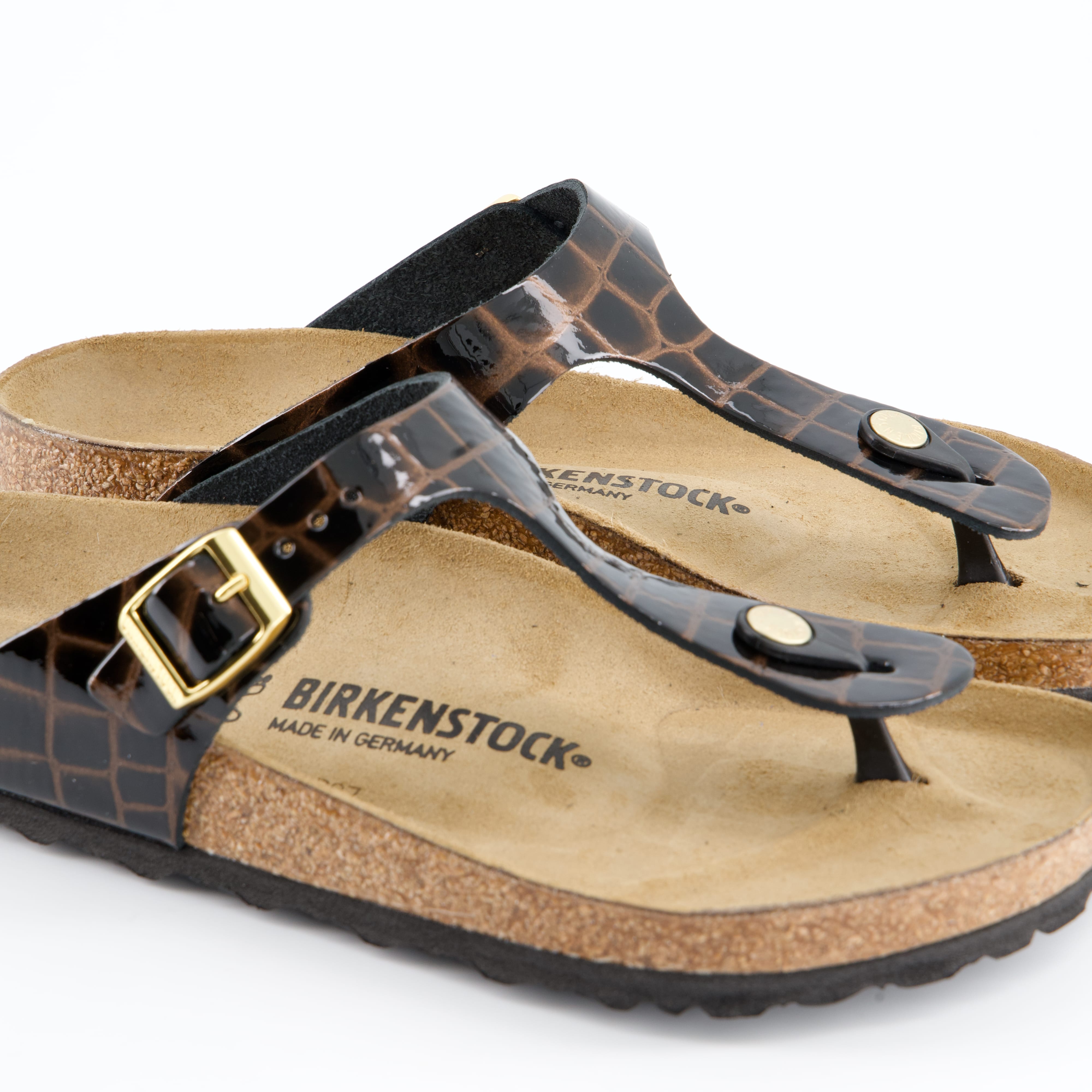 BIRKENSTOCK Damenschuhe - Pantoffel Pantoffel Gizeh Leather Women