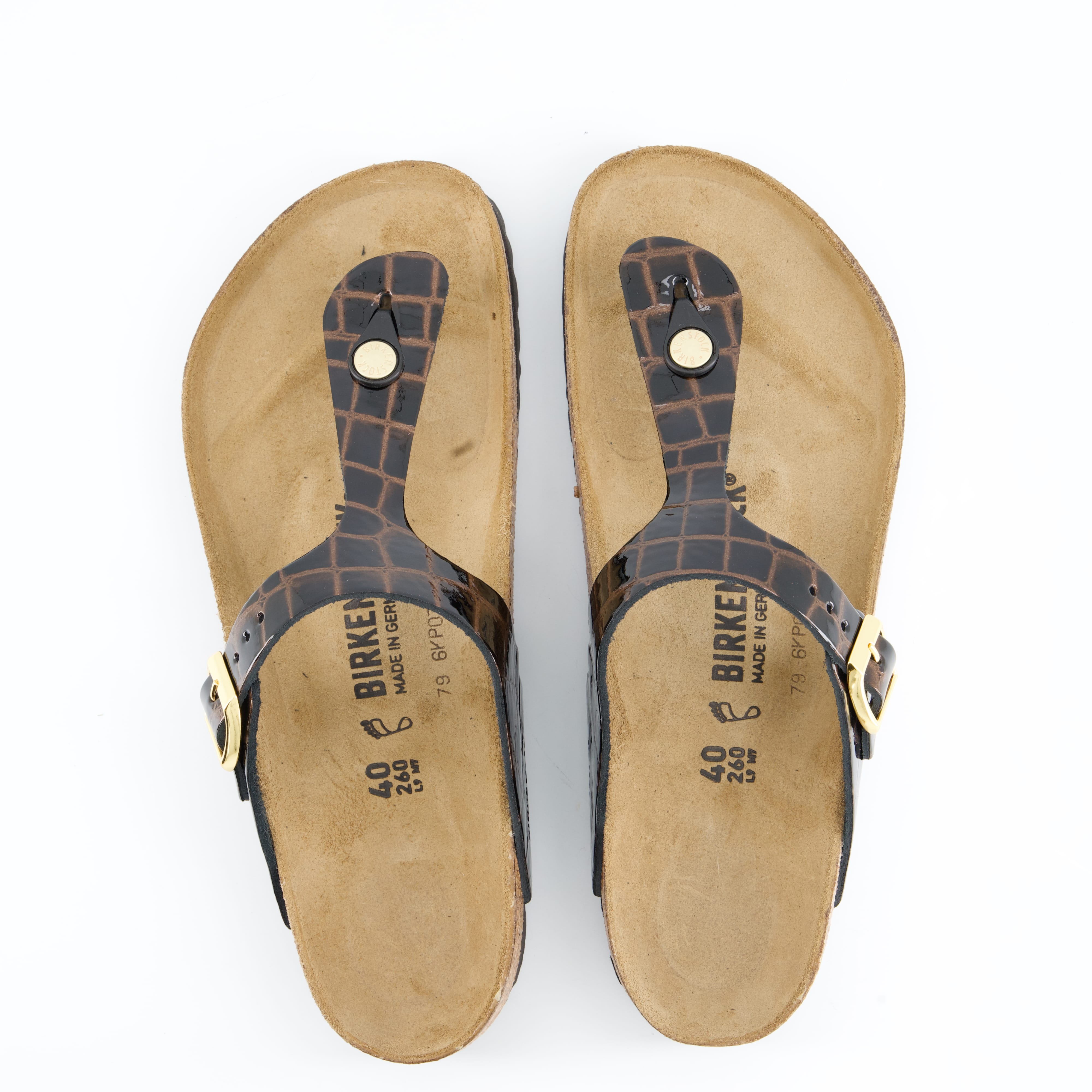 BIRKENSTOCK Damenschuhe - Pantoffel Pantoffel Gizeh Leather Women