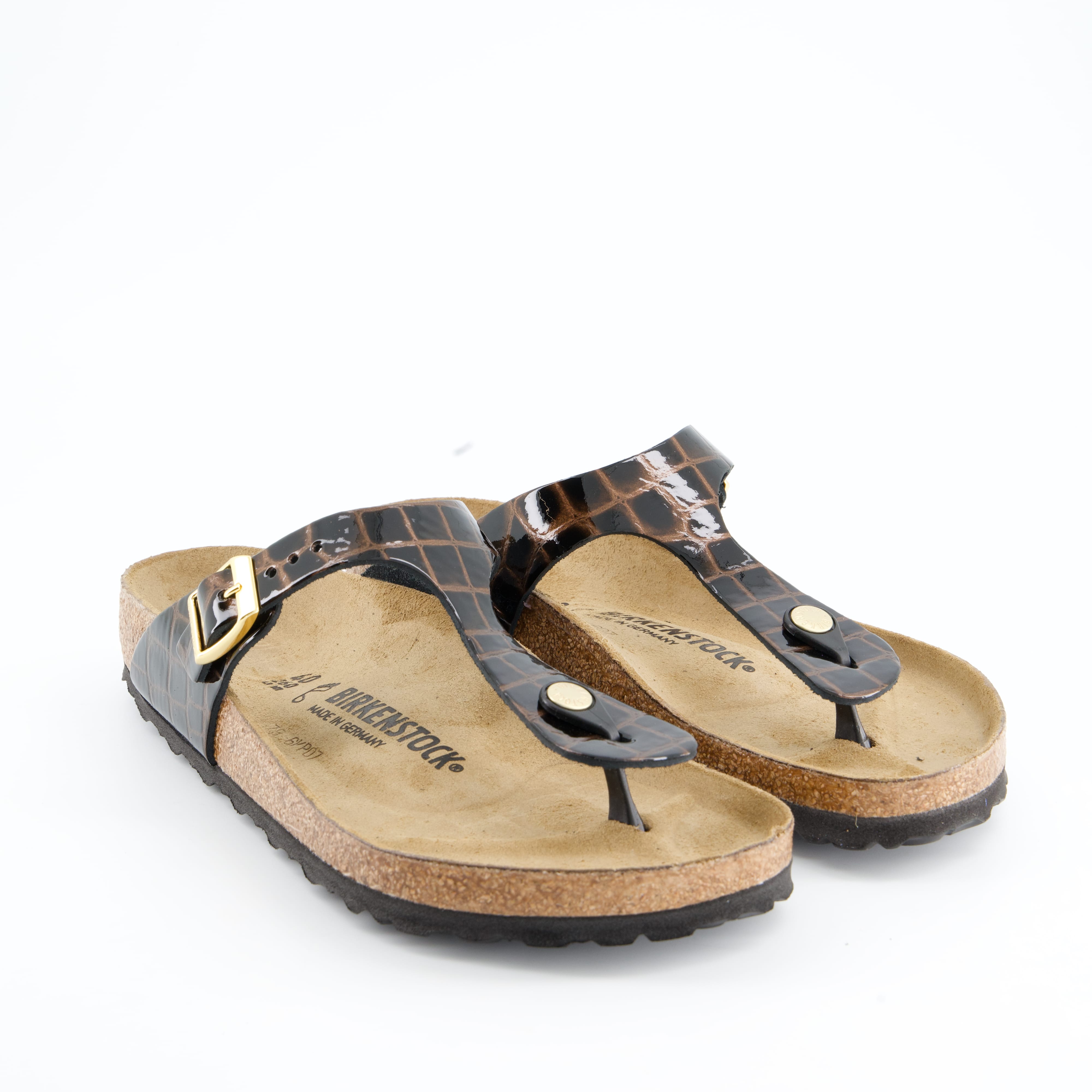 BIRKENSTOCK Damenschuhe - Pantoffel Pantoffel Gizeh Leather Women
