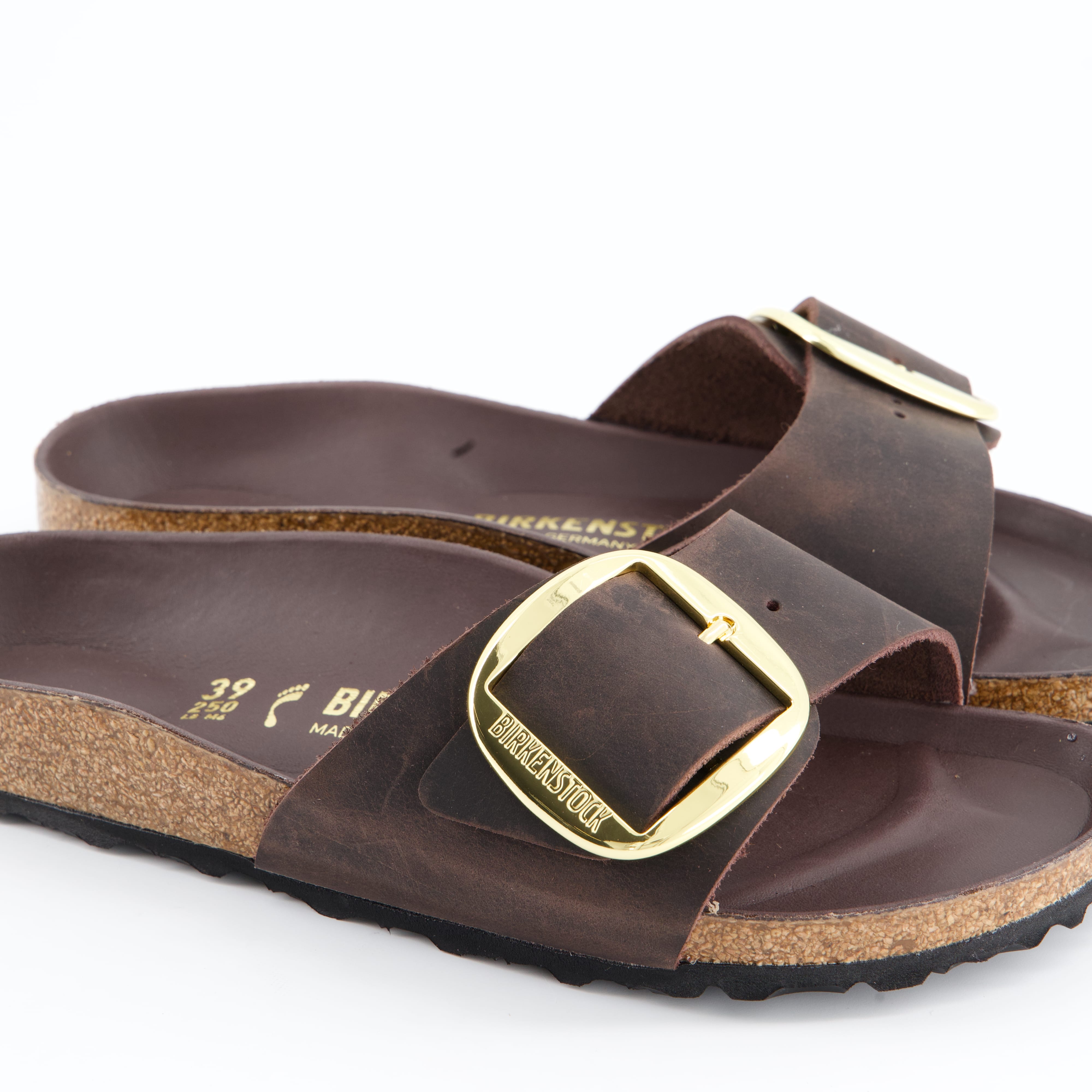 BIRKENSTOCK Damenschuhe - Pantoffel Pantoffel Madrid Big Buckle Oiled Leather Women