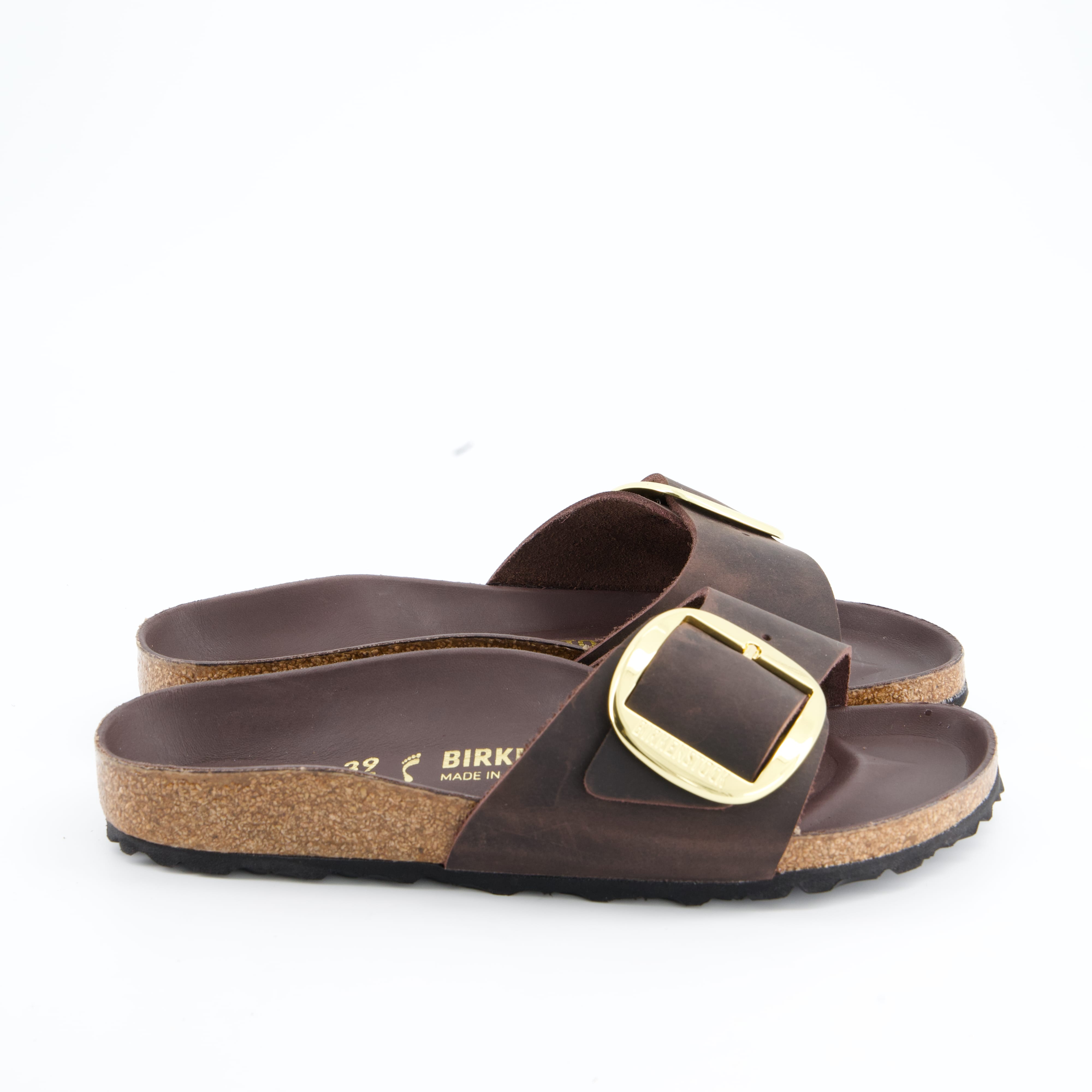 BIRKENSTOCK Damenschuhe - Pantoffel Pantoffel Madrid Big Buckle Oiled Leather Women