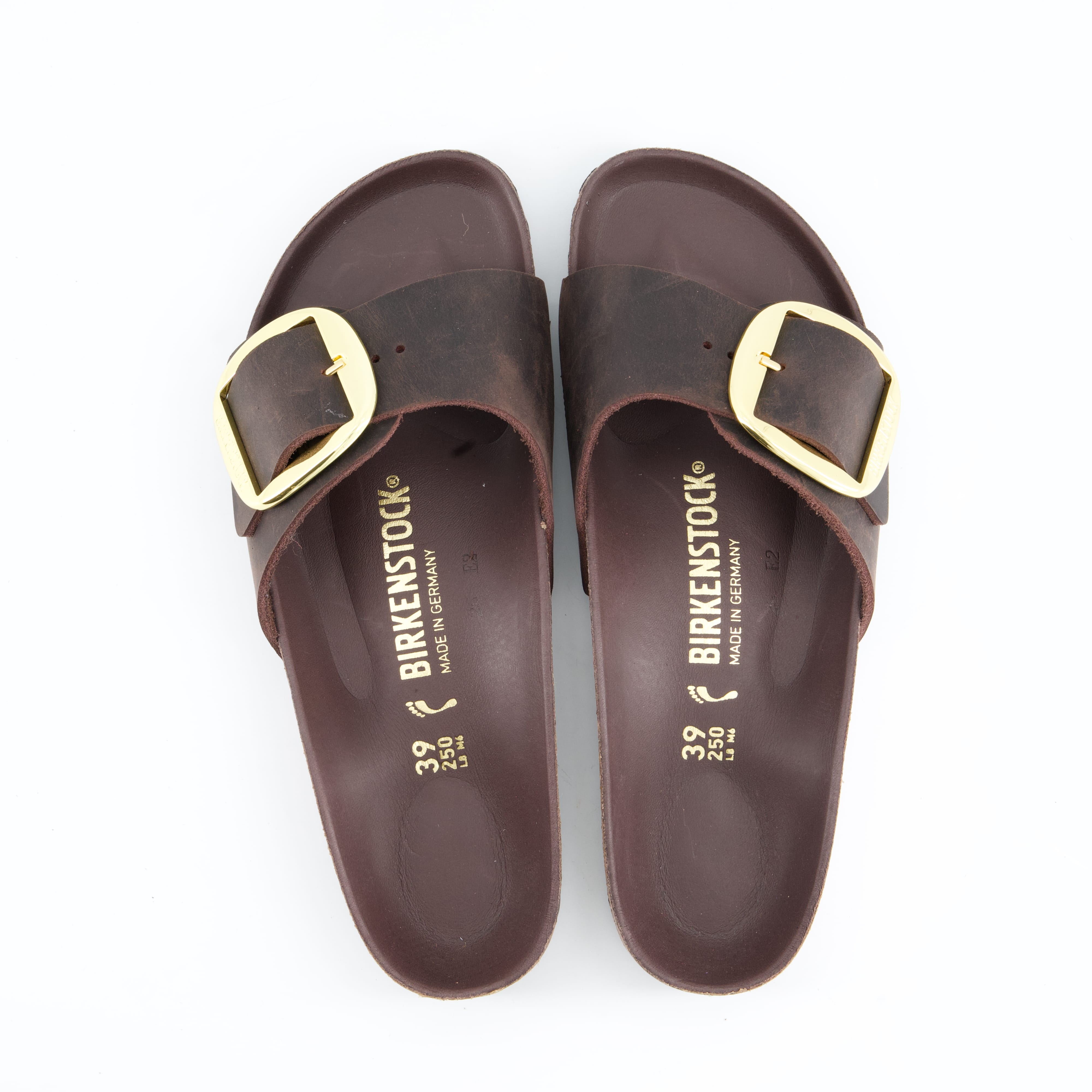 BIRKENSTOCK Damenschuhe - Pantoffel Pantoffel Madrid Big Buckle Oiled Leather Women