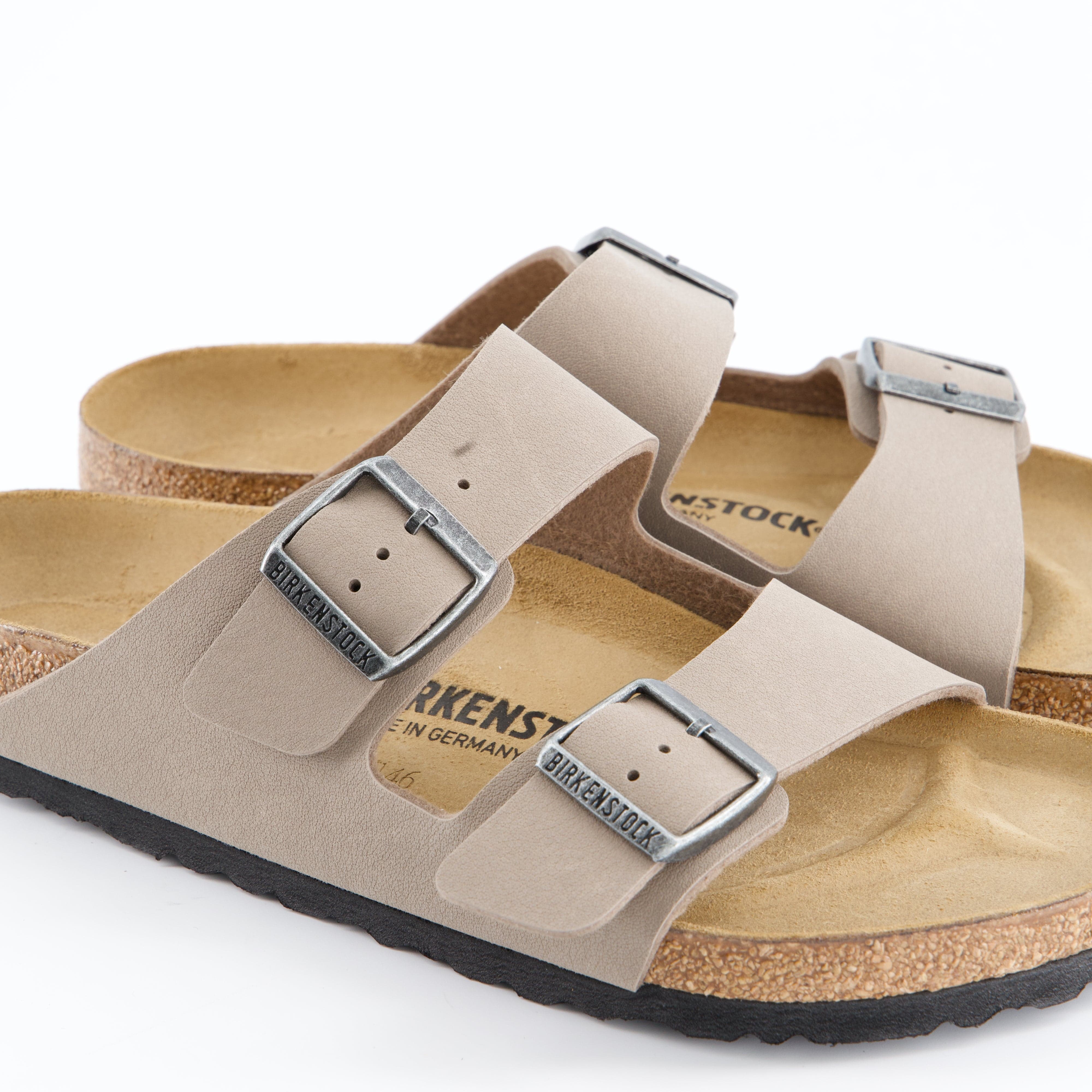 BIRKENSTOCK Herrenschuh - Pantoffel Pantoffel Arizona Birko-Flor Nubuk