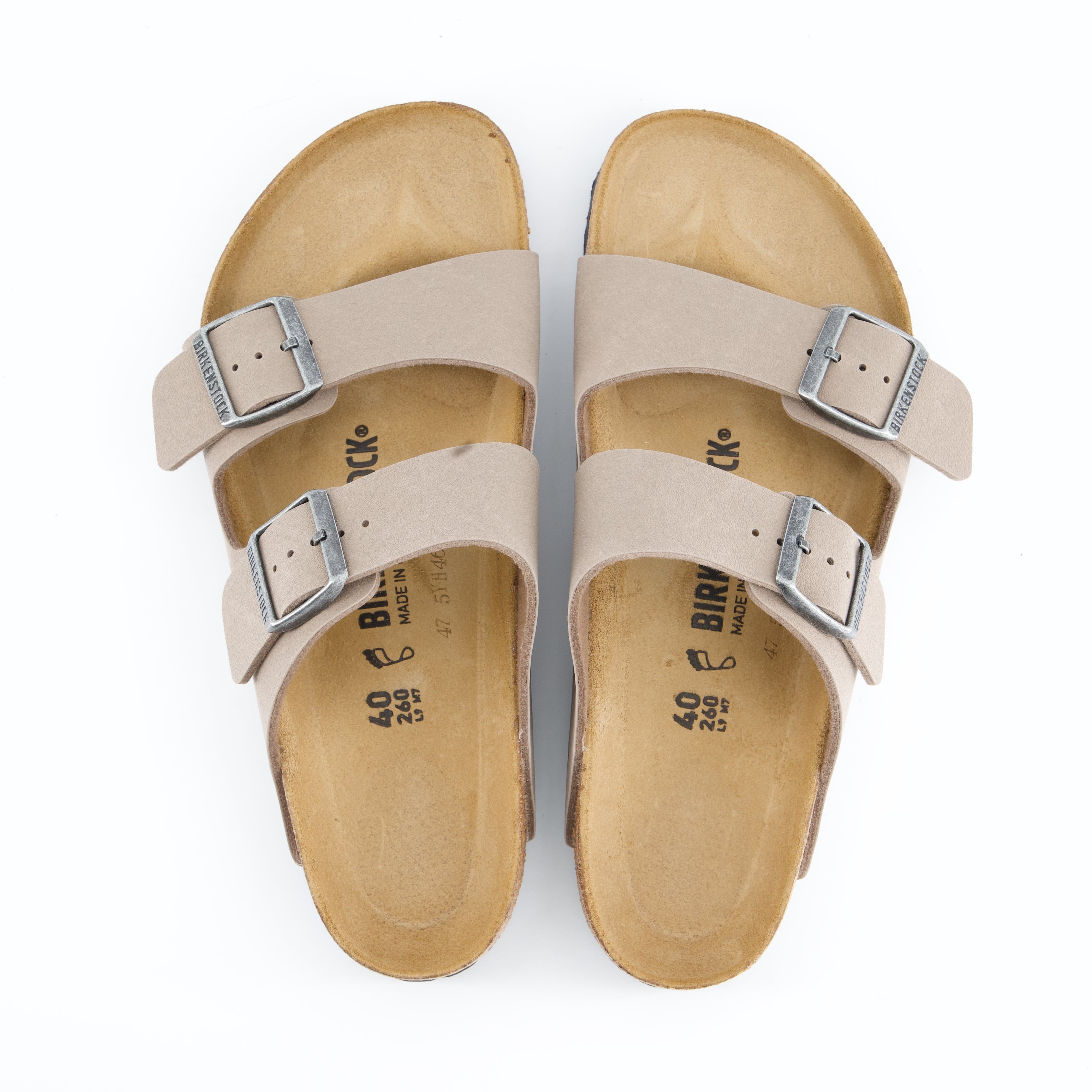 BIRKENSTOCK Herrenschuh - Pantoffel Pantoffel Arizona Birko-Flor Nubuk