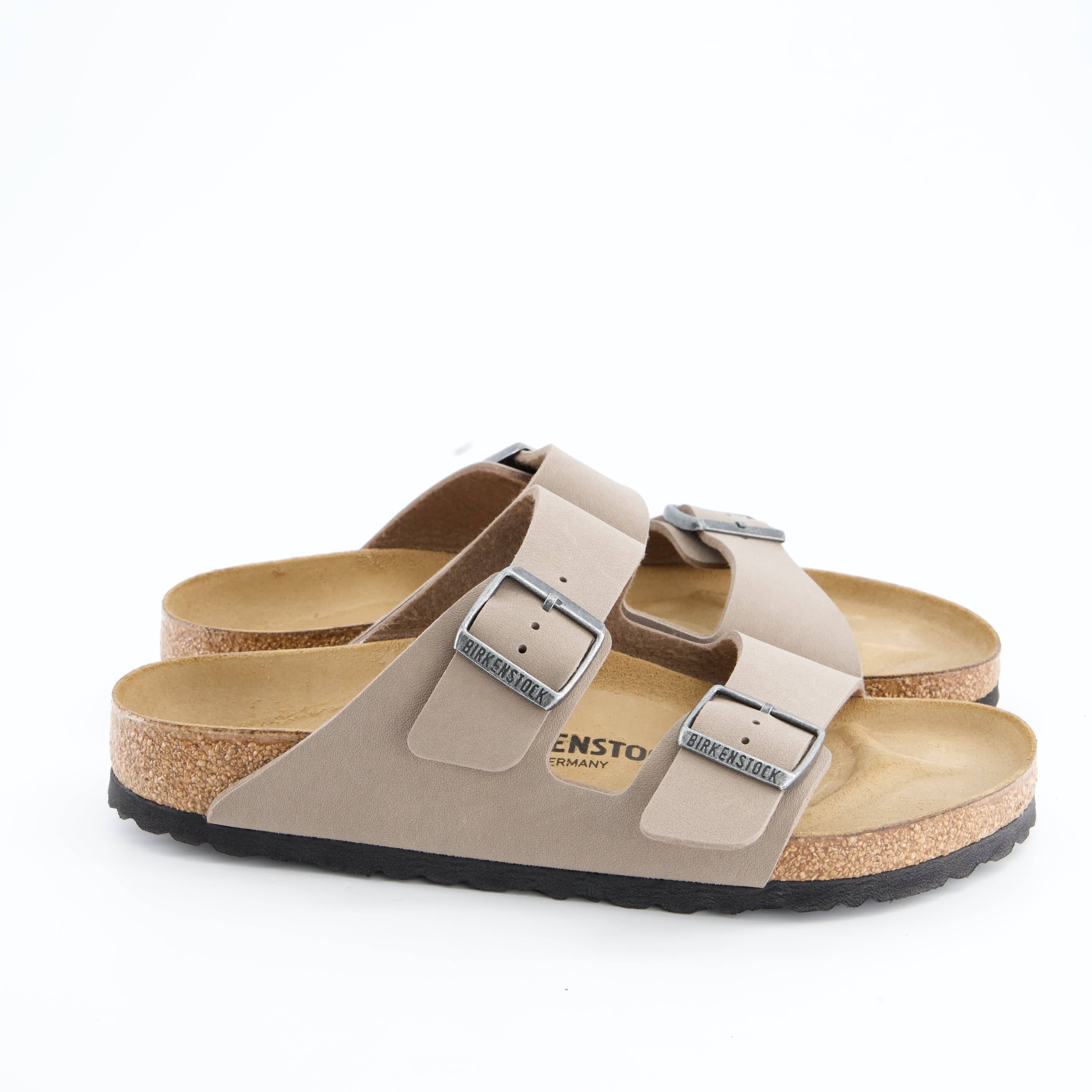 BIRKENSTOCK Herrenschuh - Pantoffel Pantoffel Arizona Birko-Flor Nubuk