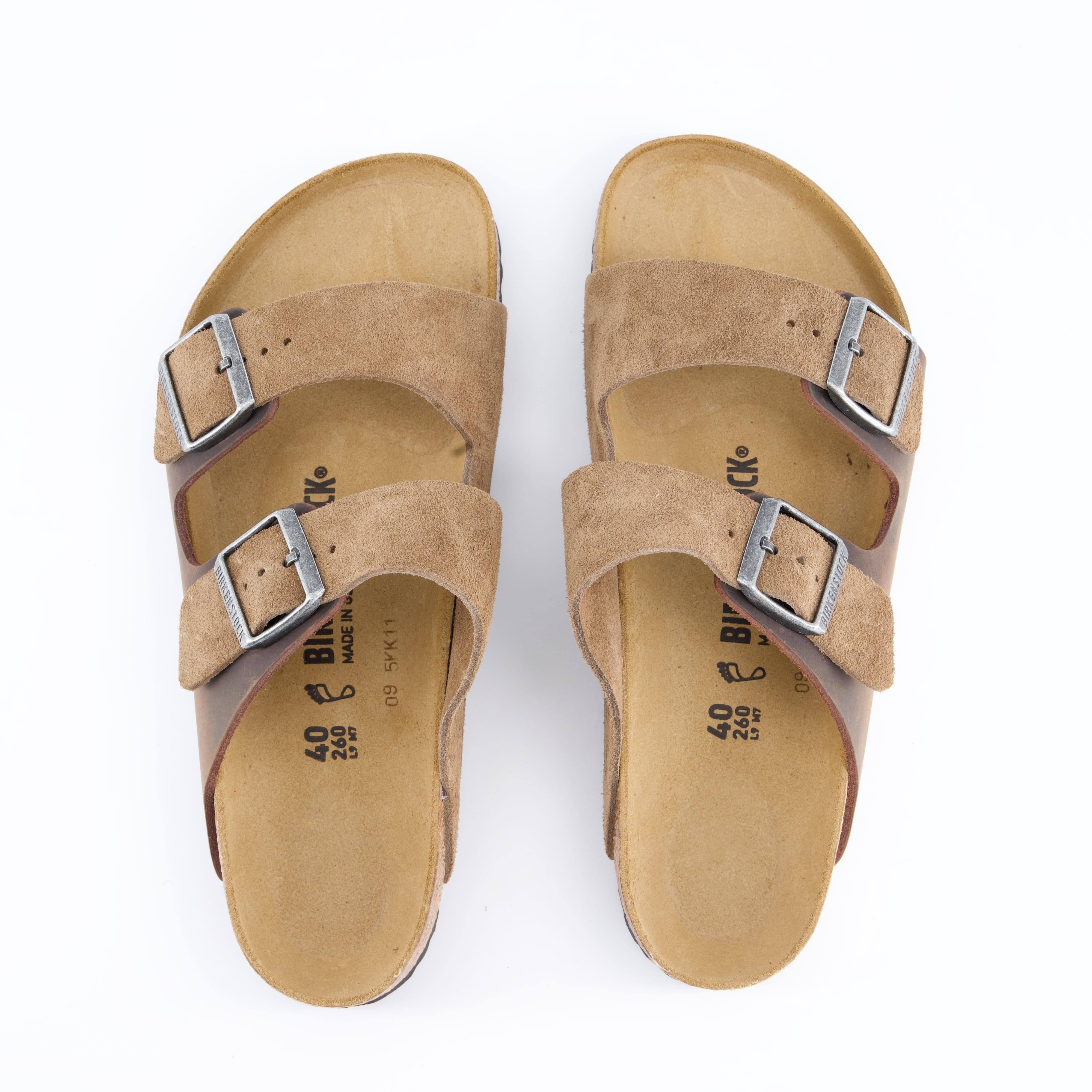 BIRKENSTOCK Herrenschuh - Pantoffel Pantoffel Arizona BS Mixed Leather