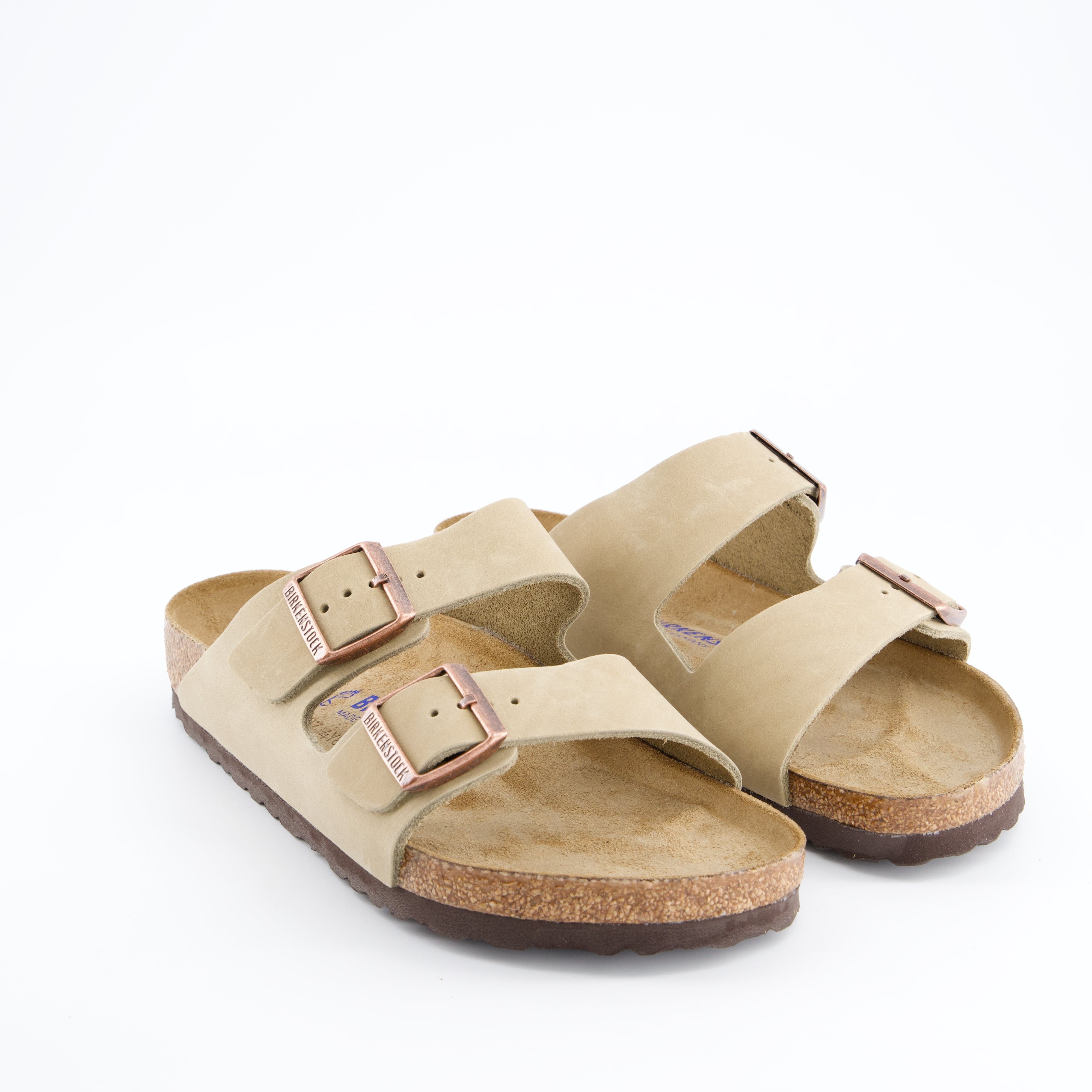 BIRKENSTOCK Herrenschuh - Pantoffel Pantoffel Arizona Soft Footbed Natural Leather Oil