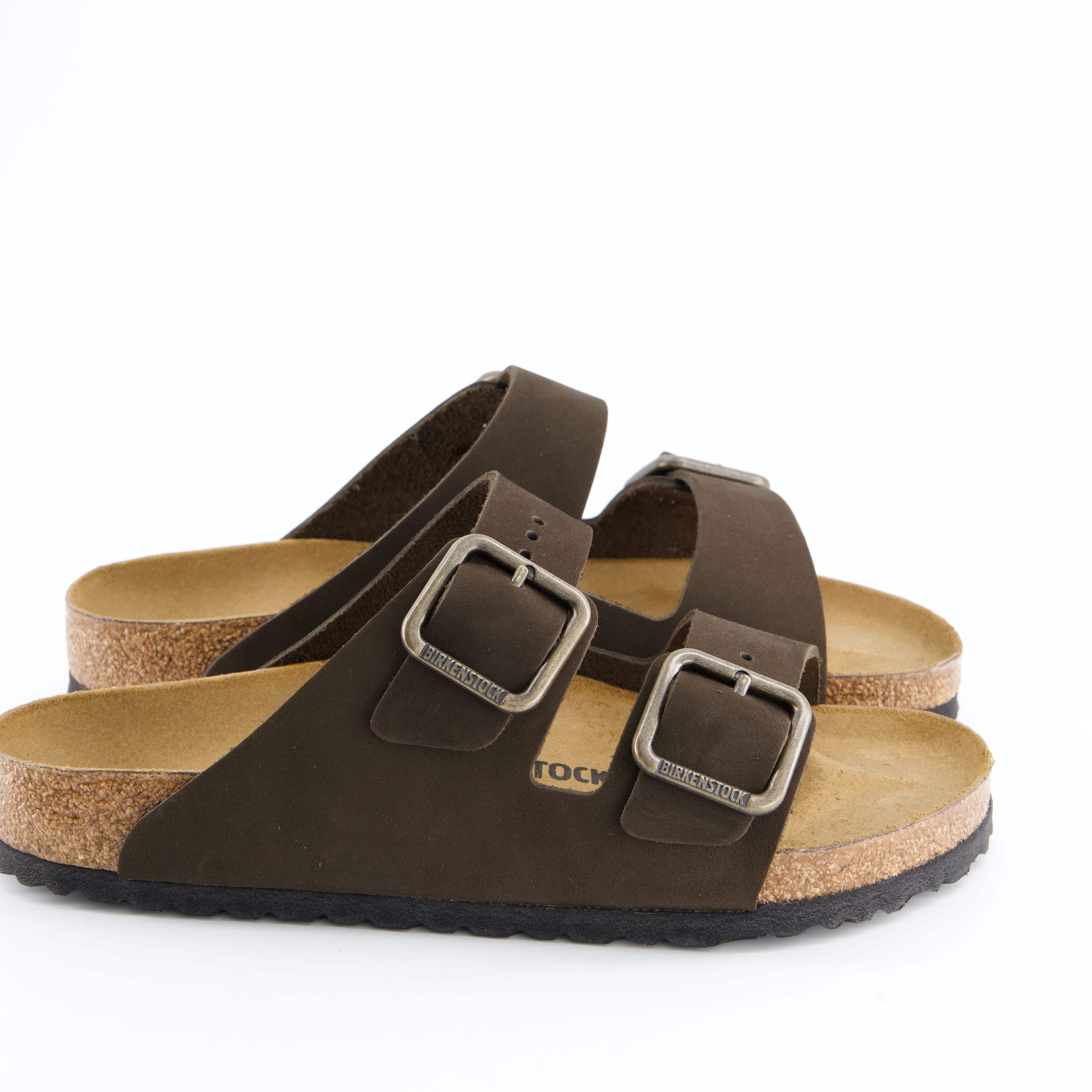 BIRKENSTOCK Herrenschuh - Pantoffel Pantoffel Arizona Wire Buckle Nubuck Leather Unise