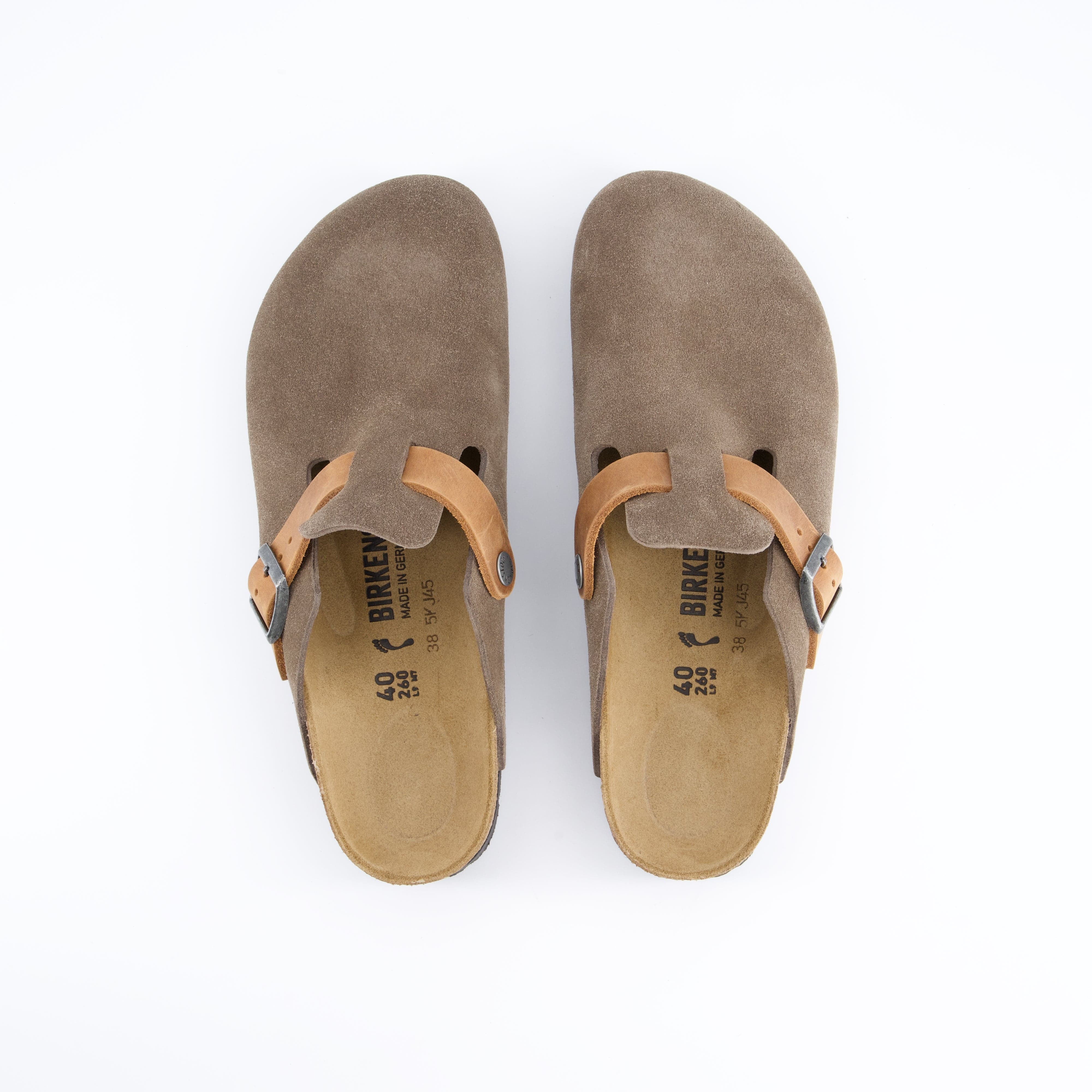 BIRKENSTOCK Herrenschuh - Pantoffel Pantoffel Boston BS Mixed Leather