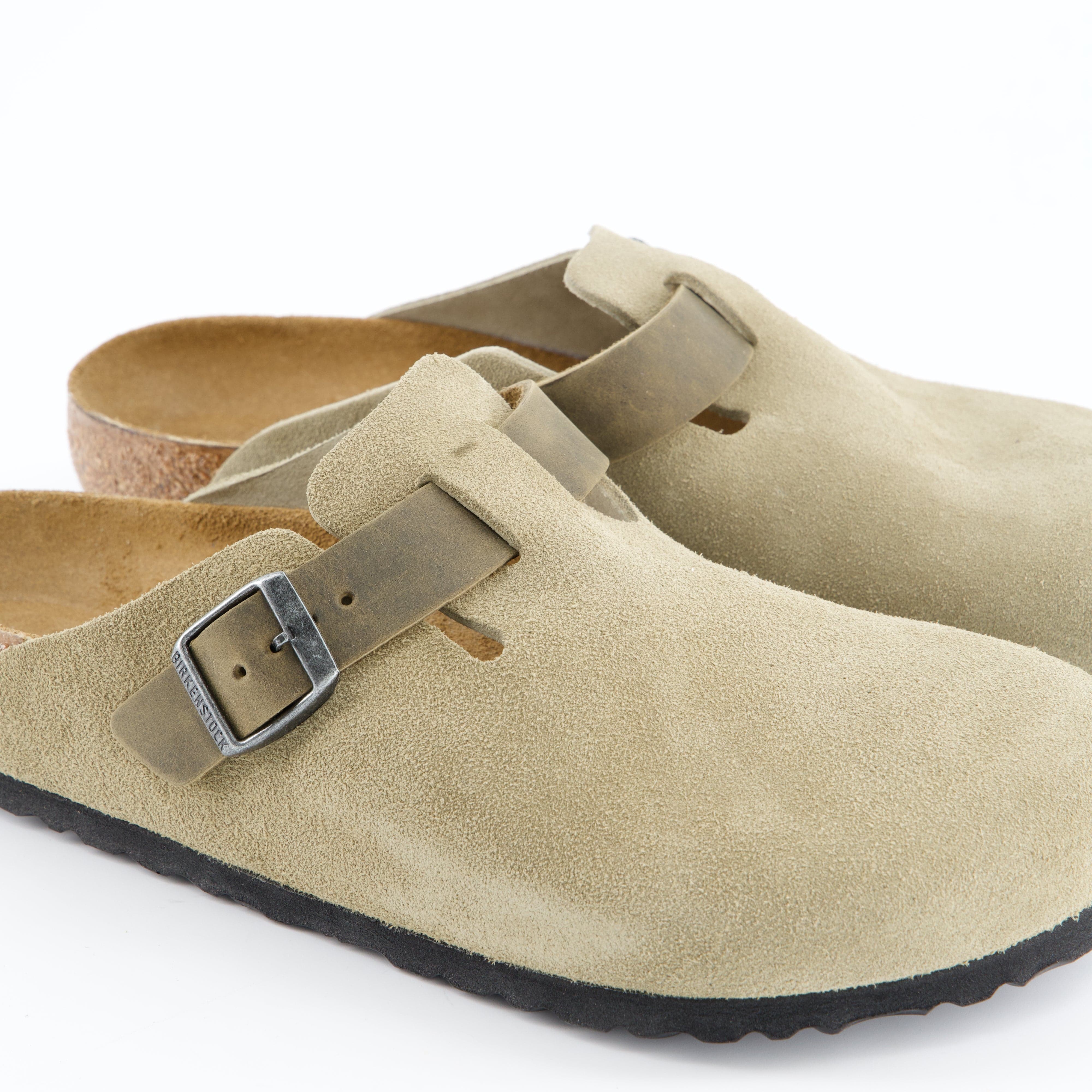 BIRKENSTOCK Herrenschuh - Pantoffel Pantoffel Boston BS Mixed Leather