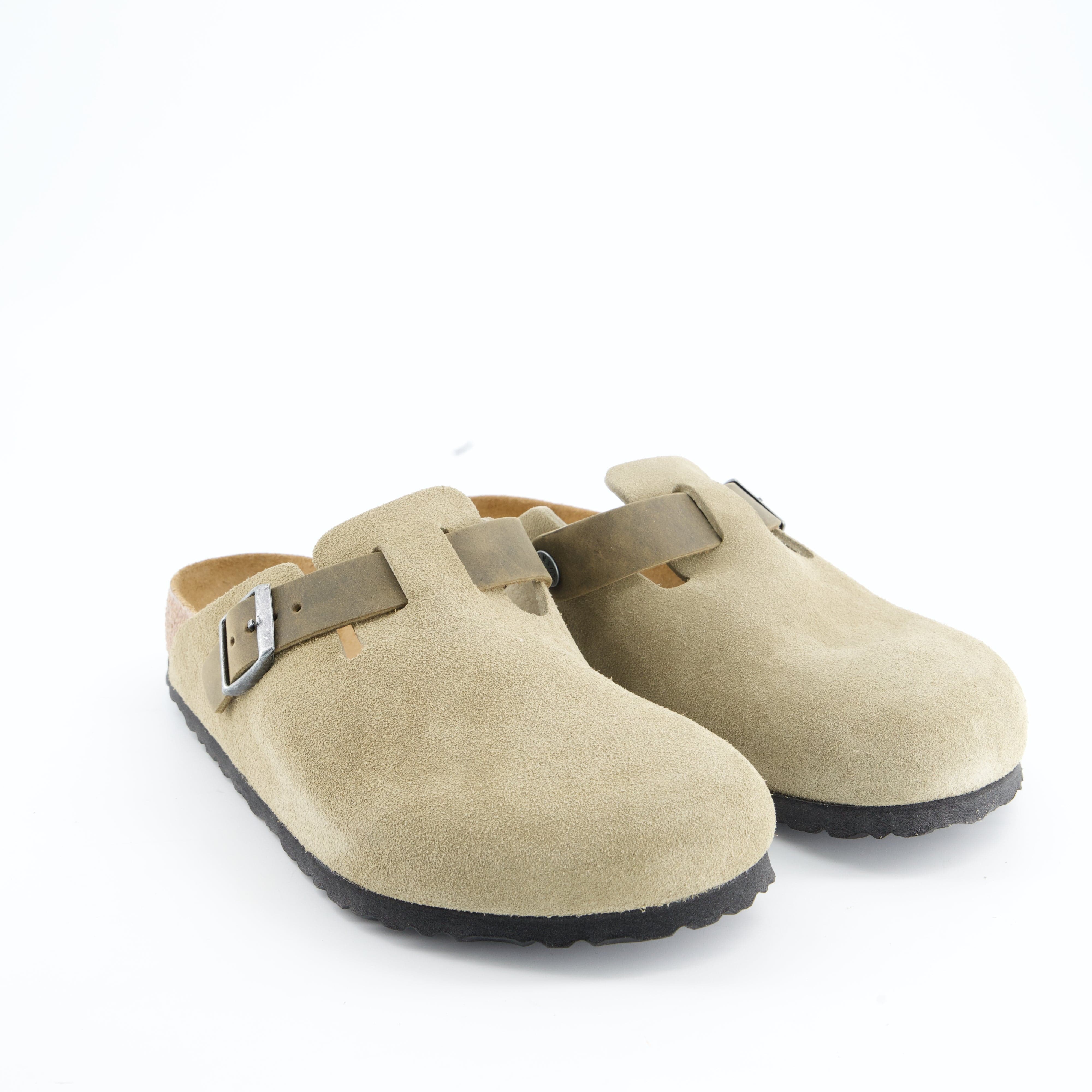 BIRKENSTOCK Herrenschuh - Pantoffel Pantoffel Boston BS Mixed Leather