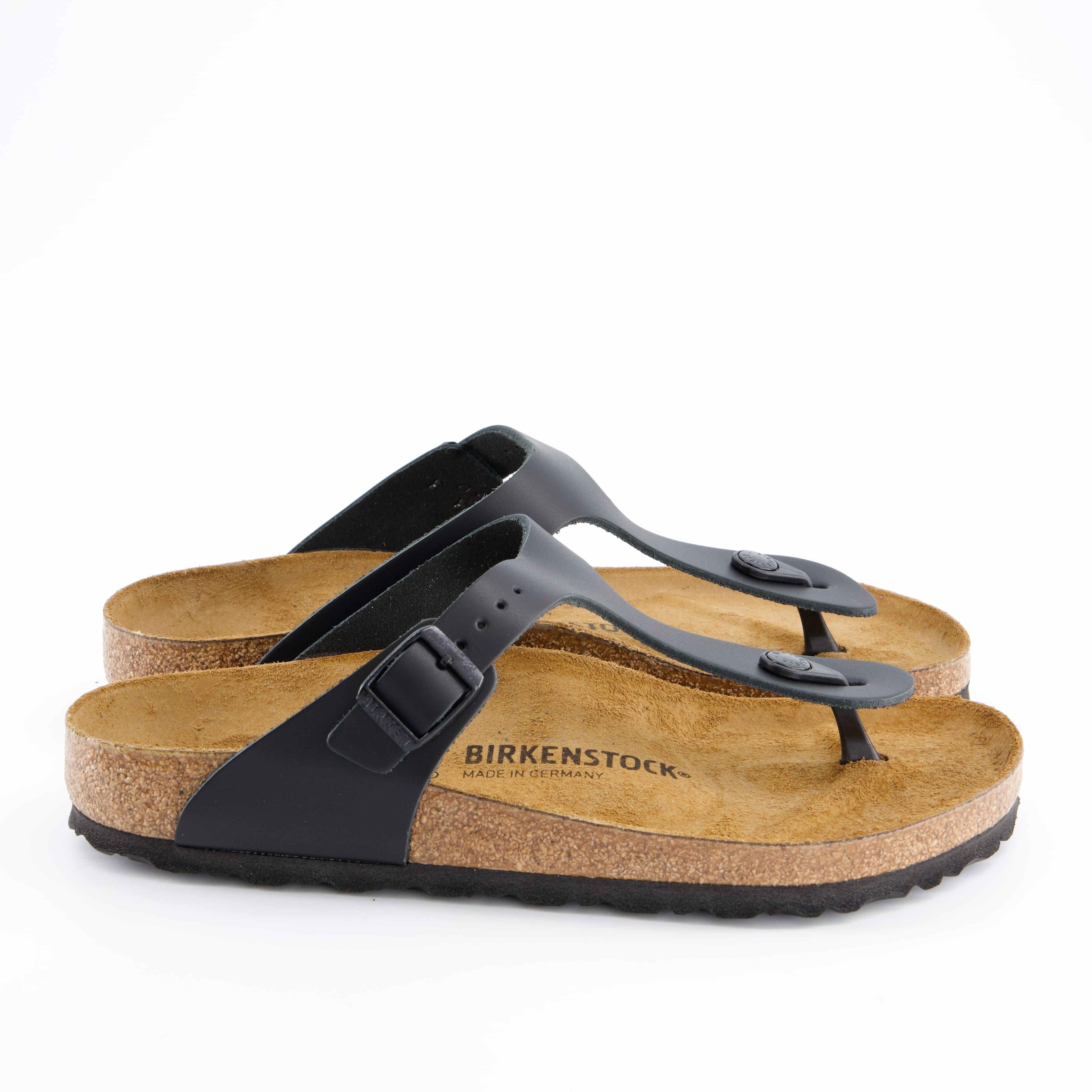 BIRKENSTOCK Herrenschuh - Pantoffel Pantoffel Gizeh BS Natural Leather